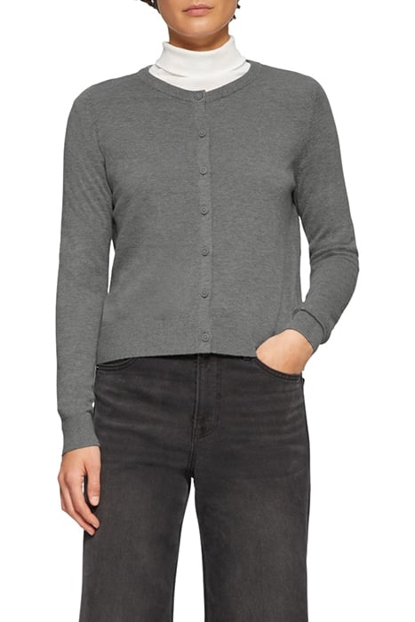 S.OLIVER CARDIGAN GREY/BLACK 1