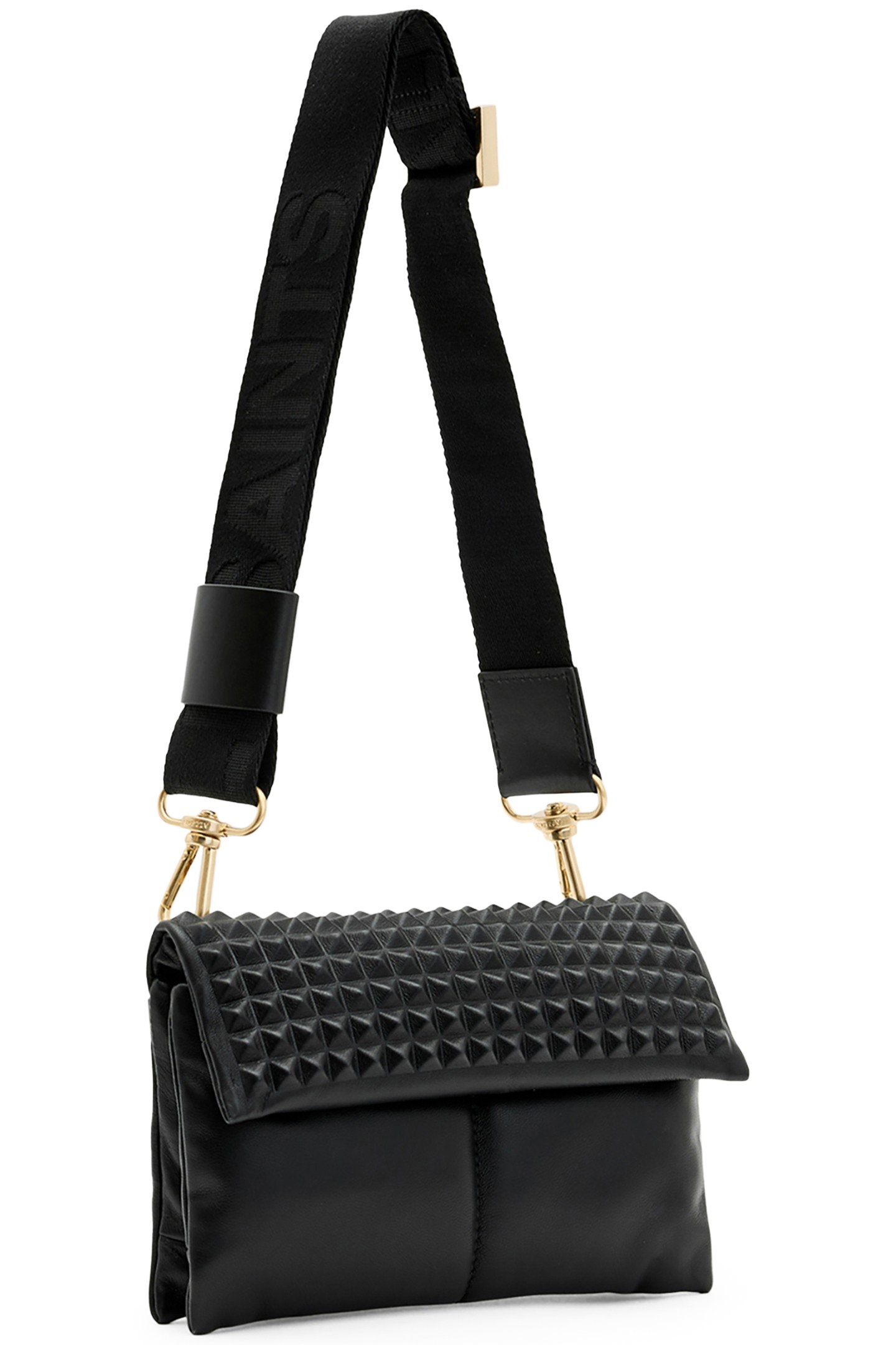 EZRA STUD CROSSBODY BLACK 3