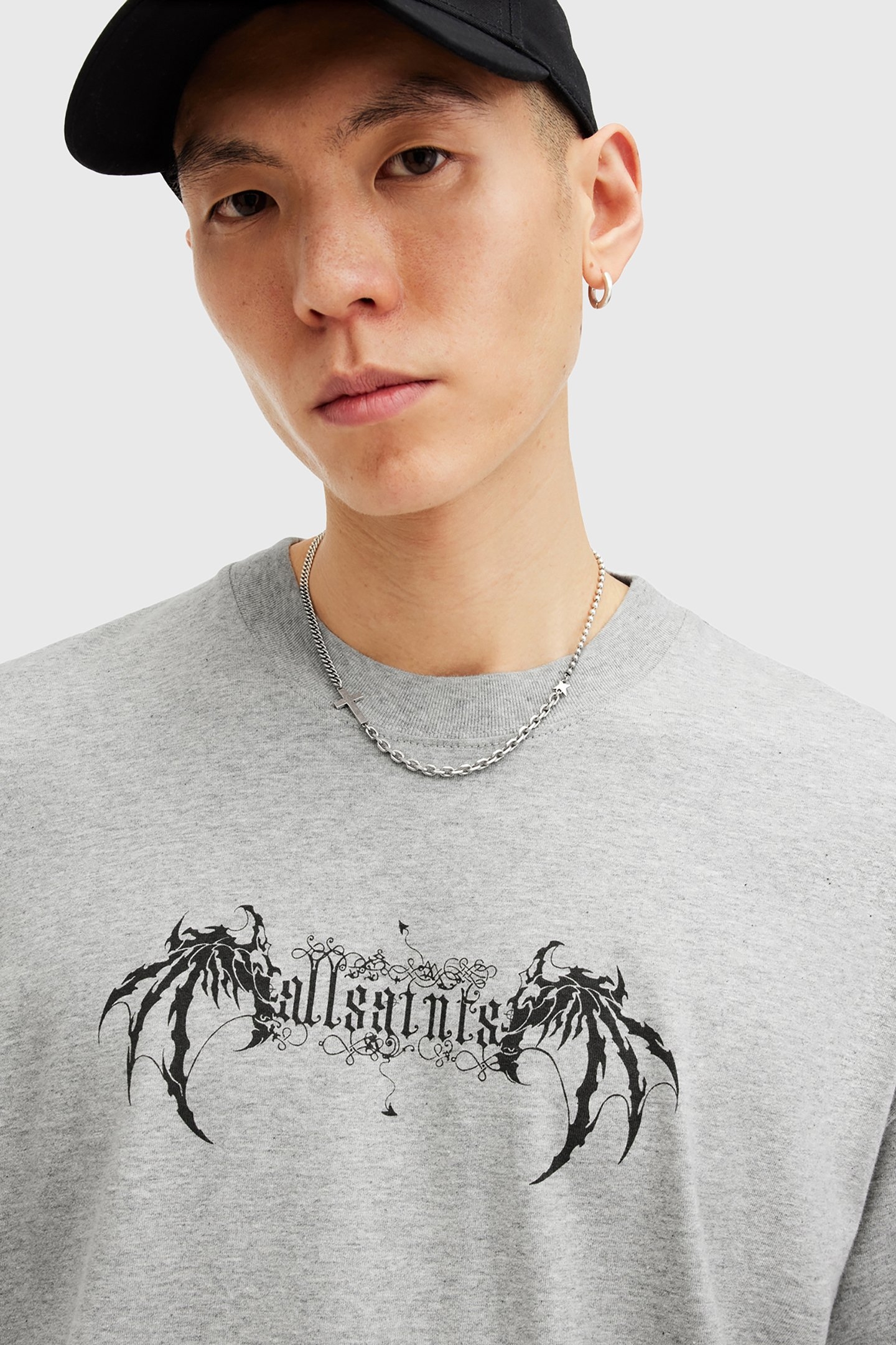 ANGELIC SS CREW GREY MARL 7