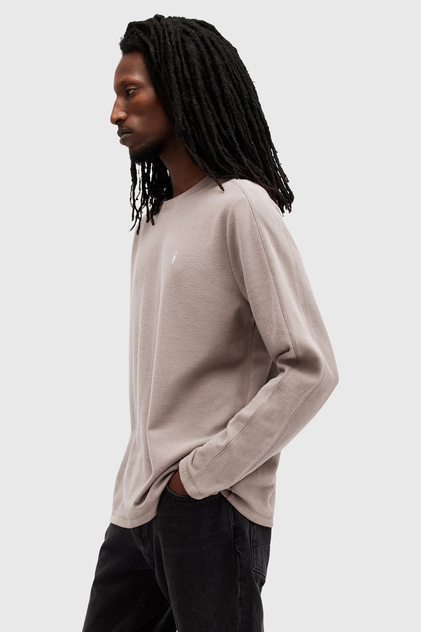 ROWE LS CONTRAST CRE TUSCAN BROWN 5