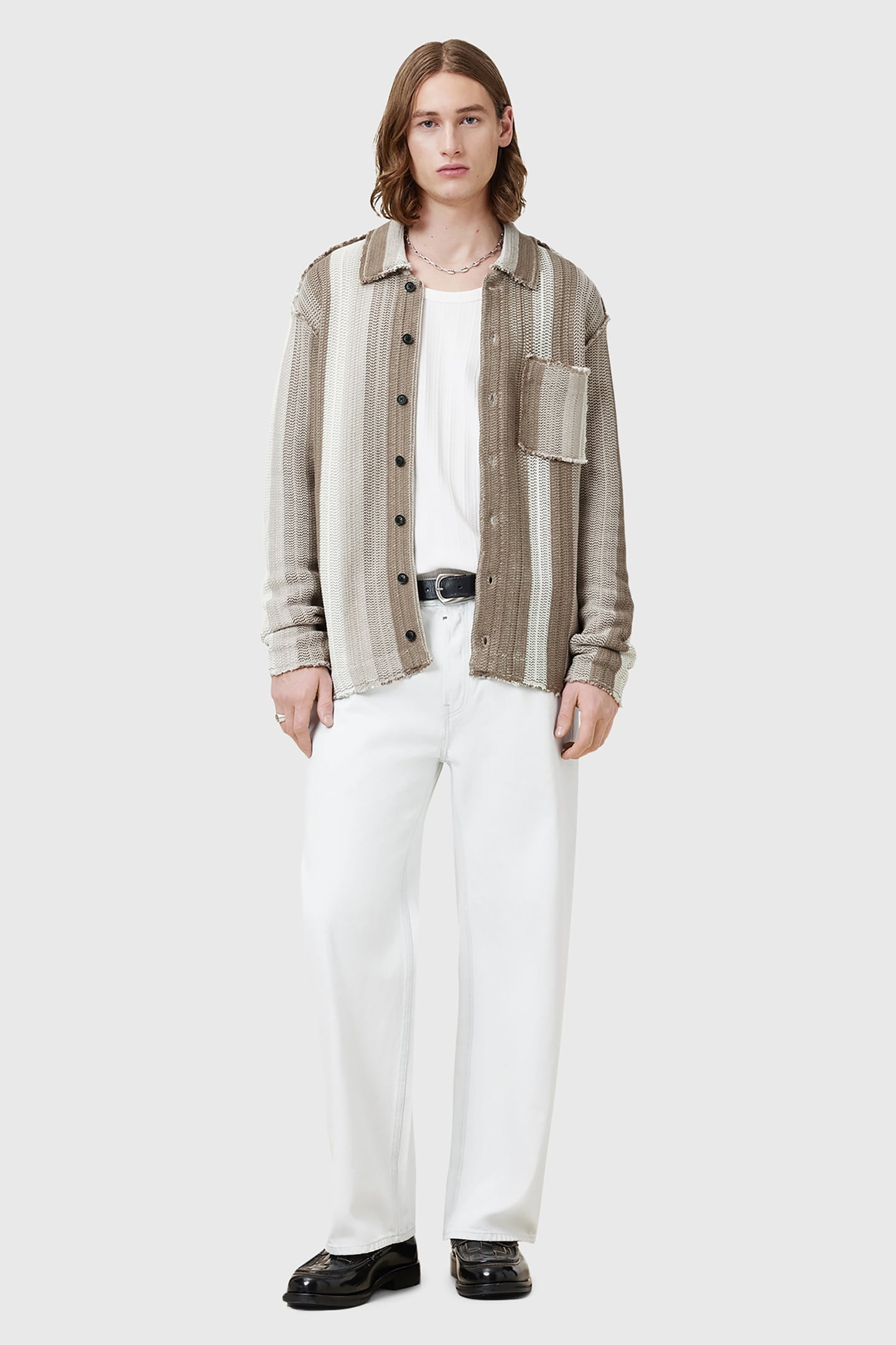 TRUCK CARDIGAN PLASTER TAUPE 2