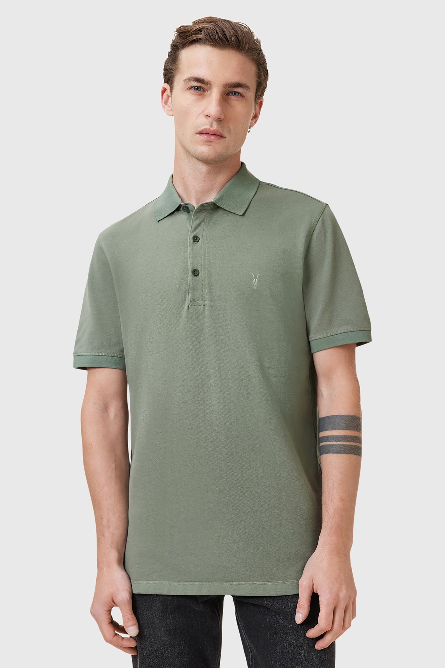 REFORM SS POLO 2 PAC OPTIC WHITE/GREEN 4