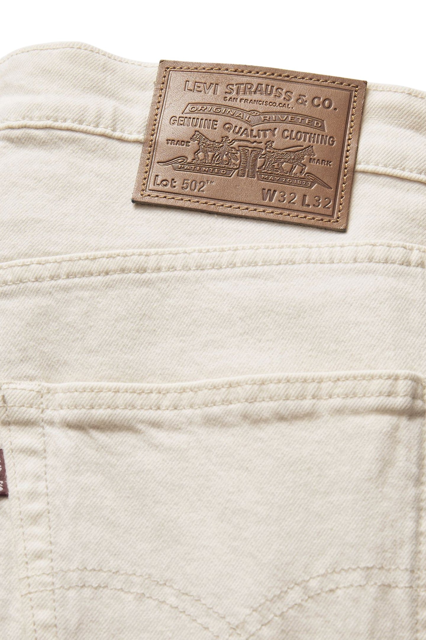 502™ TAPER JEANS TAN 7