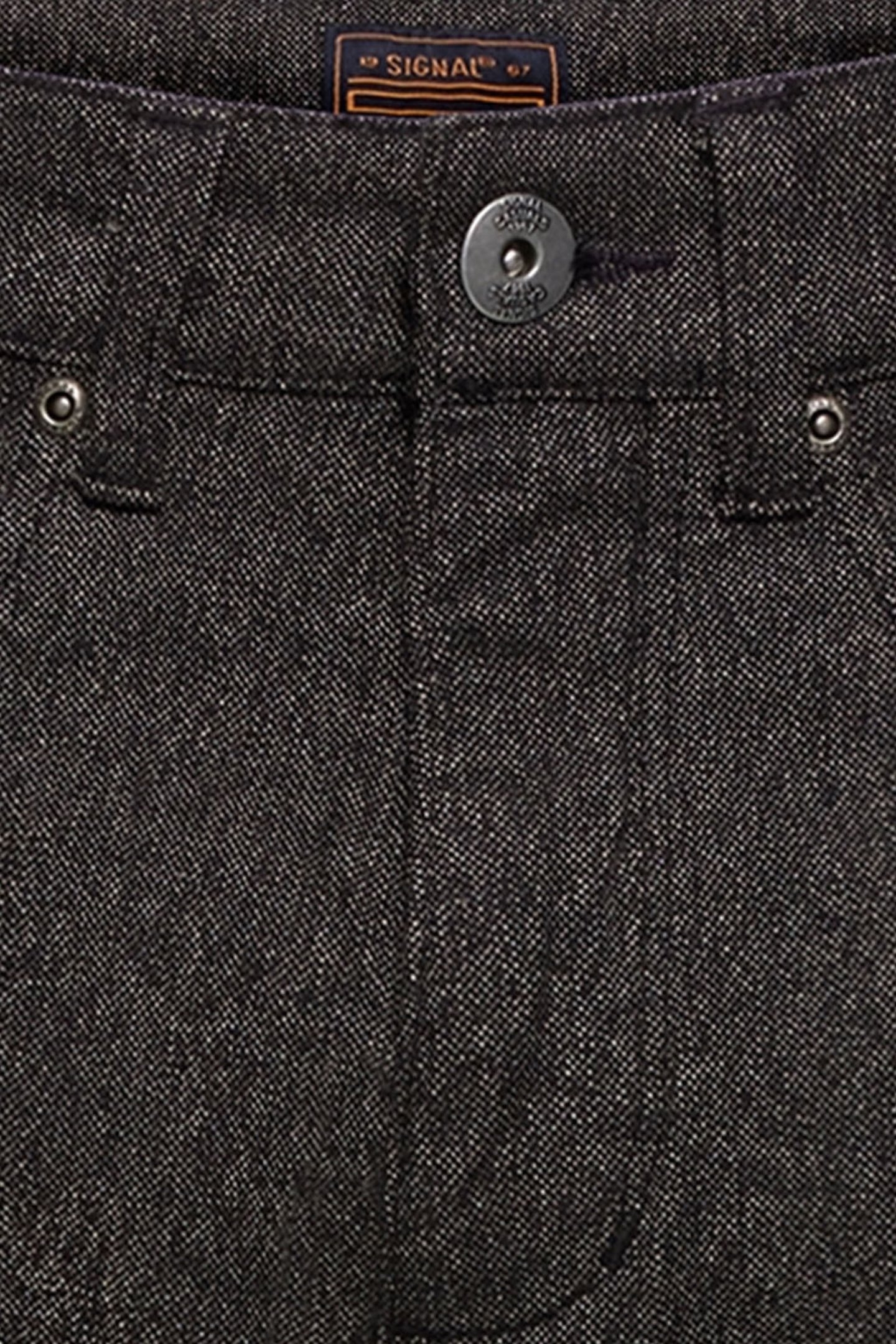 ODAMSI WOOL LOOK PANTS BLACK 7