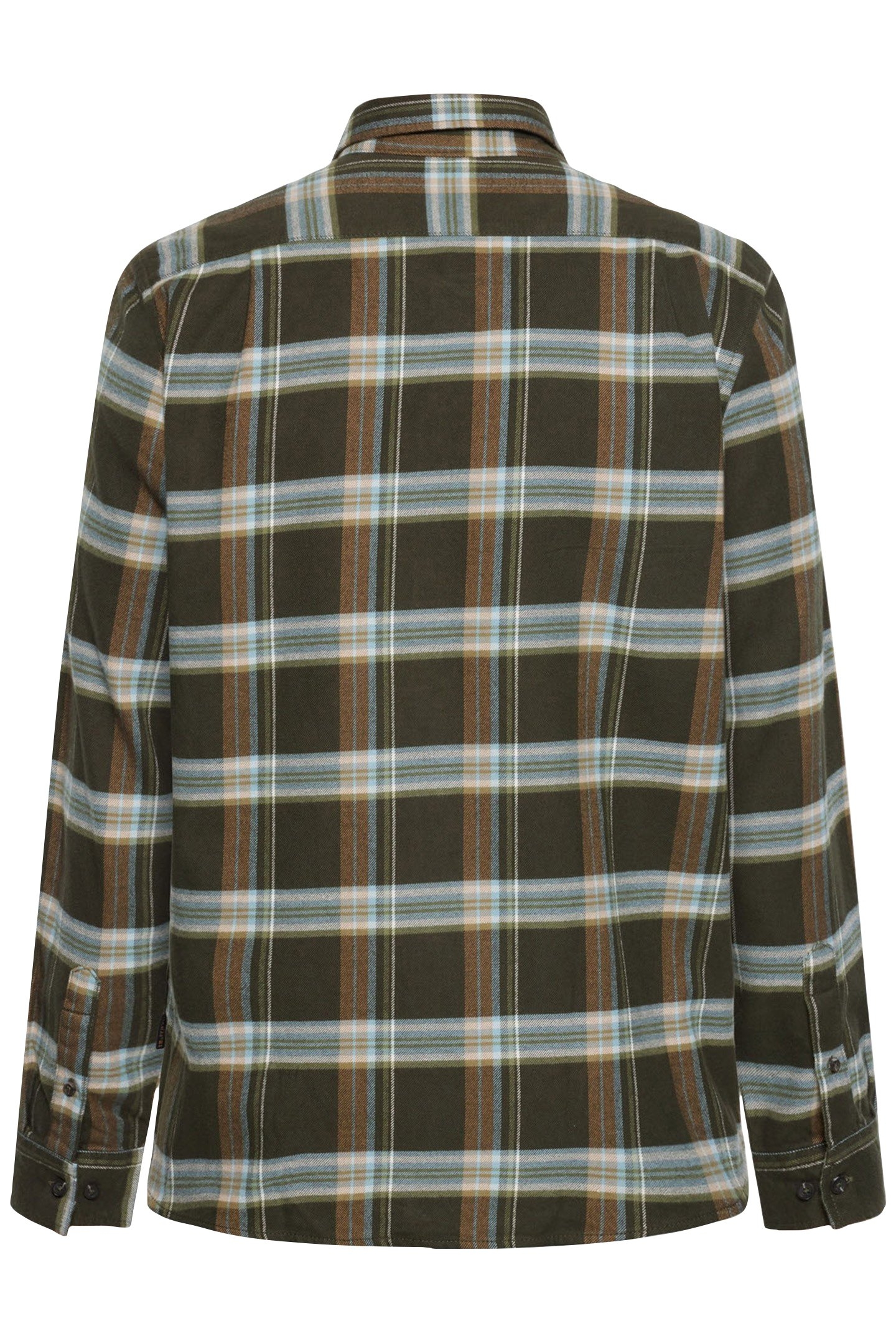 SONNYSI FLANNEL CHECK L/S SHIRTS FULL GREEN 5