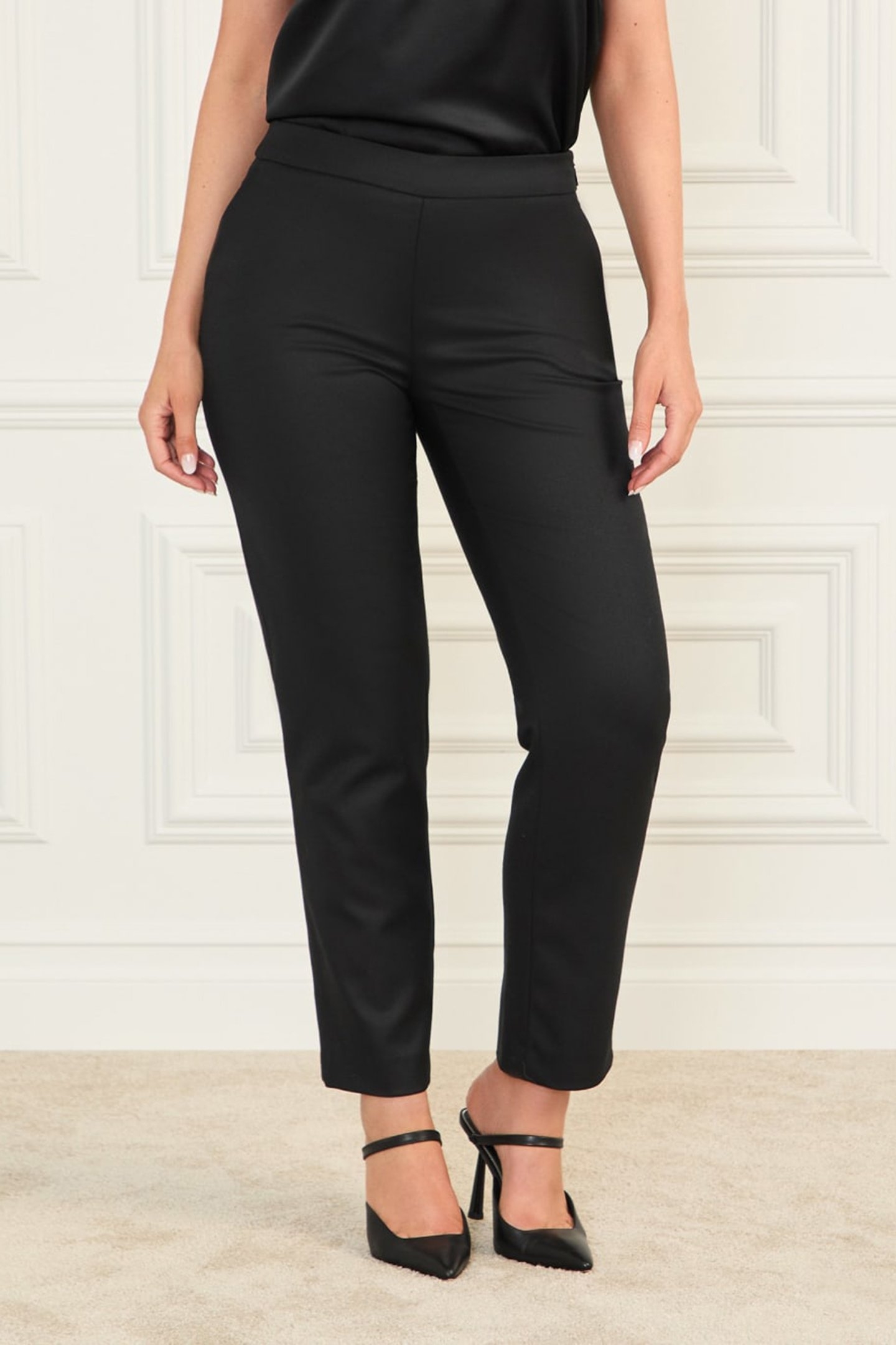 ROBERTA PANT JET BLACK A996 1