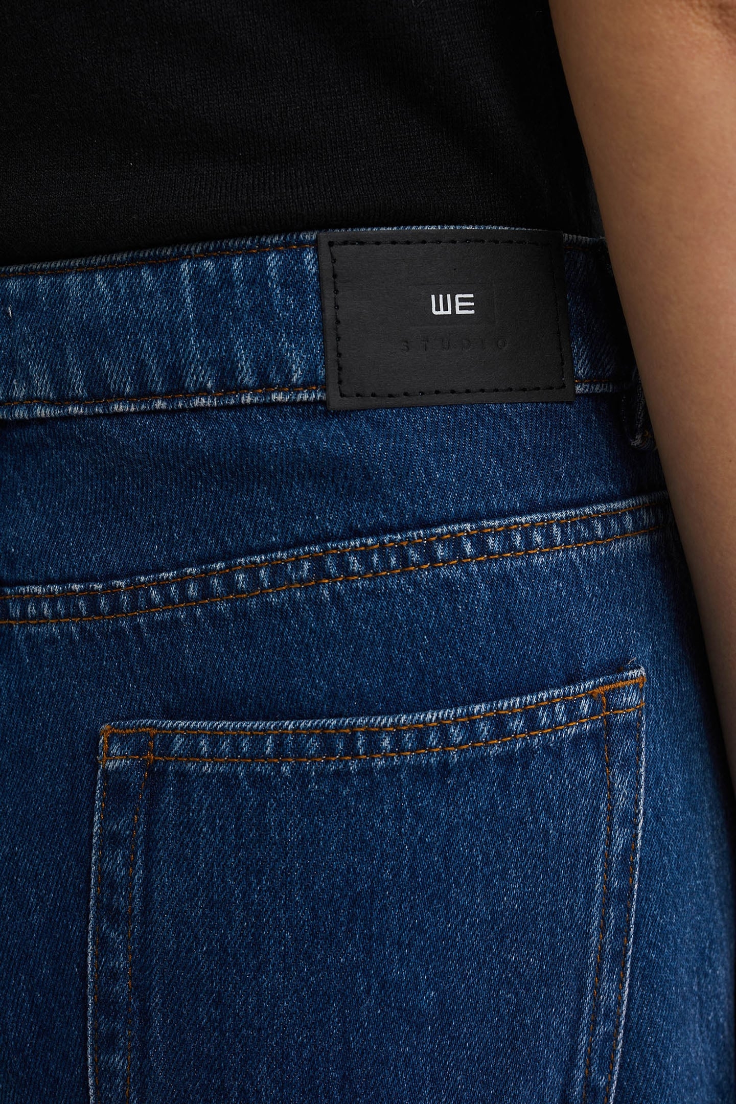 5-POCKET HIGH WAIST DARK BLUE 5