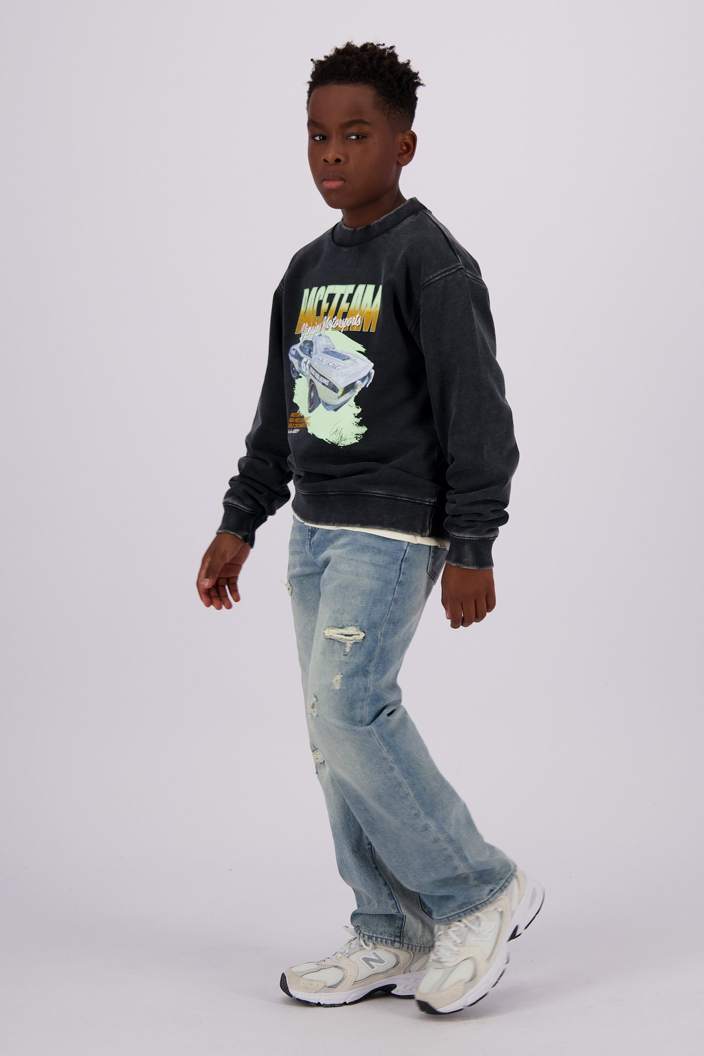 BOYS NAS SWEATER DEEP BLACK 5