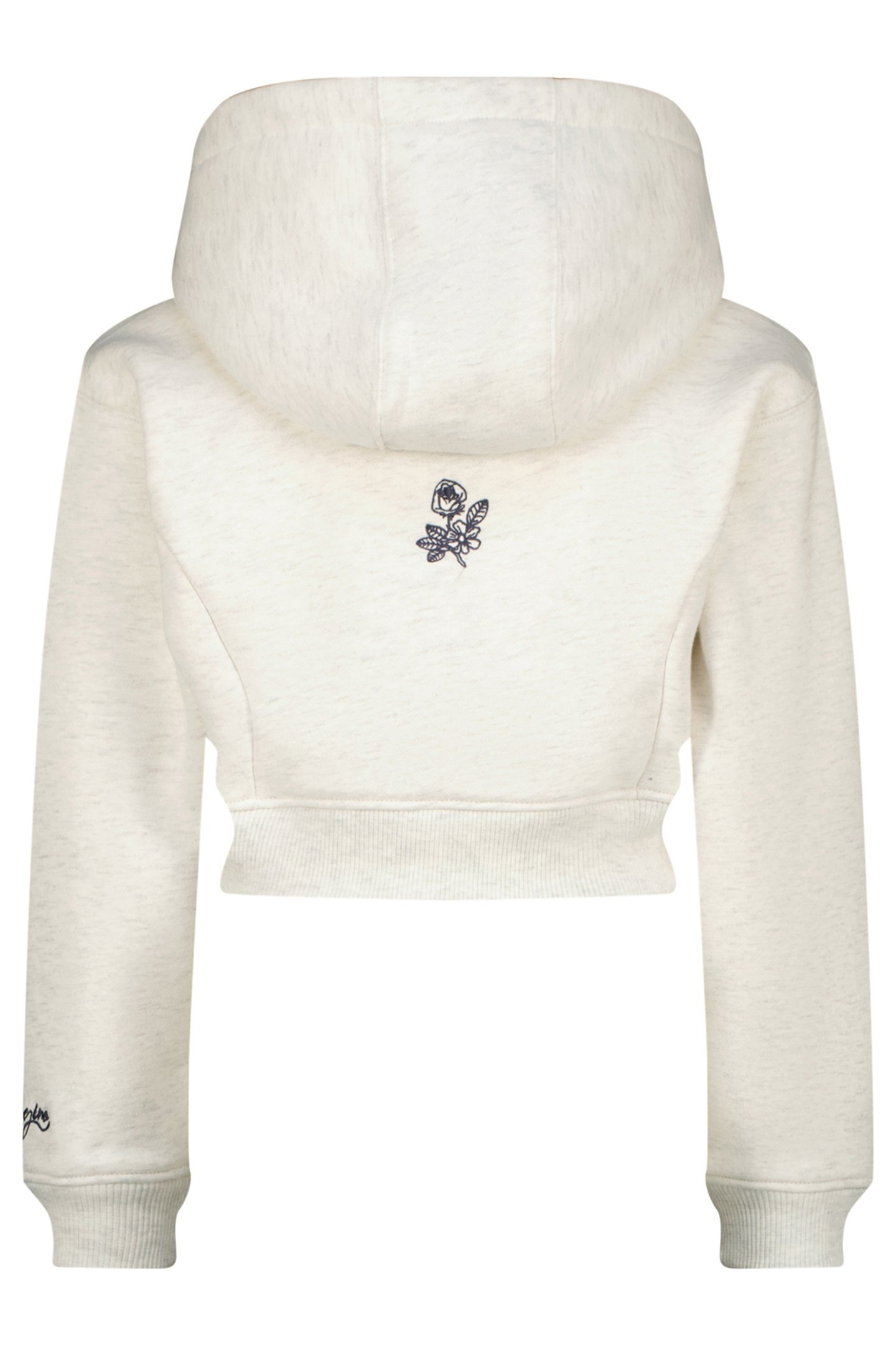 GIRLS NIMMIE HOODY LIGHT GREY MELEE 2
