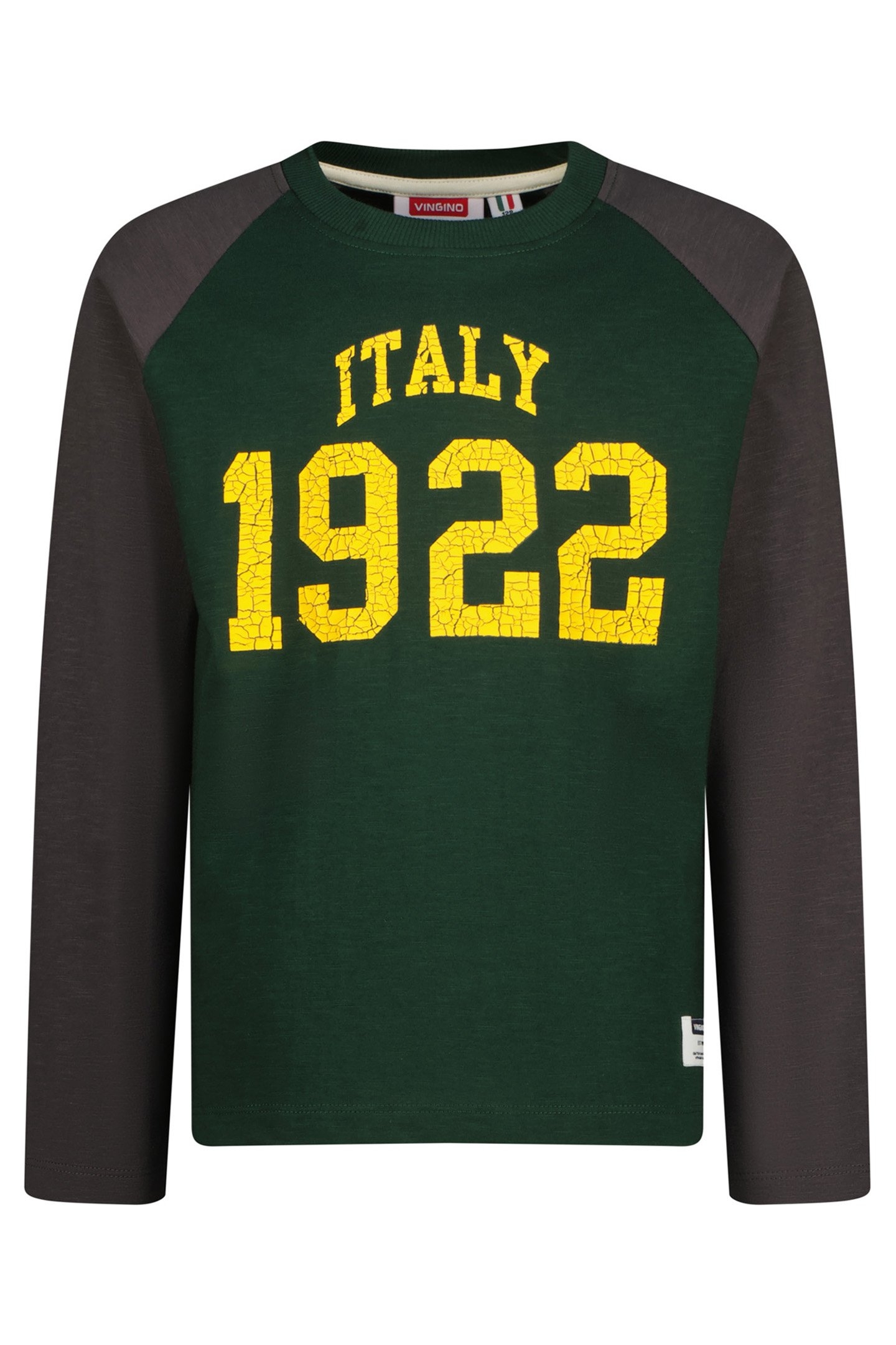 BOYS JALAN T-SHIRT RACING GREEN 1