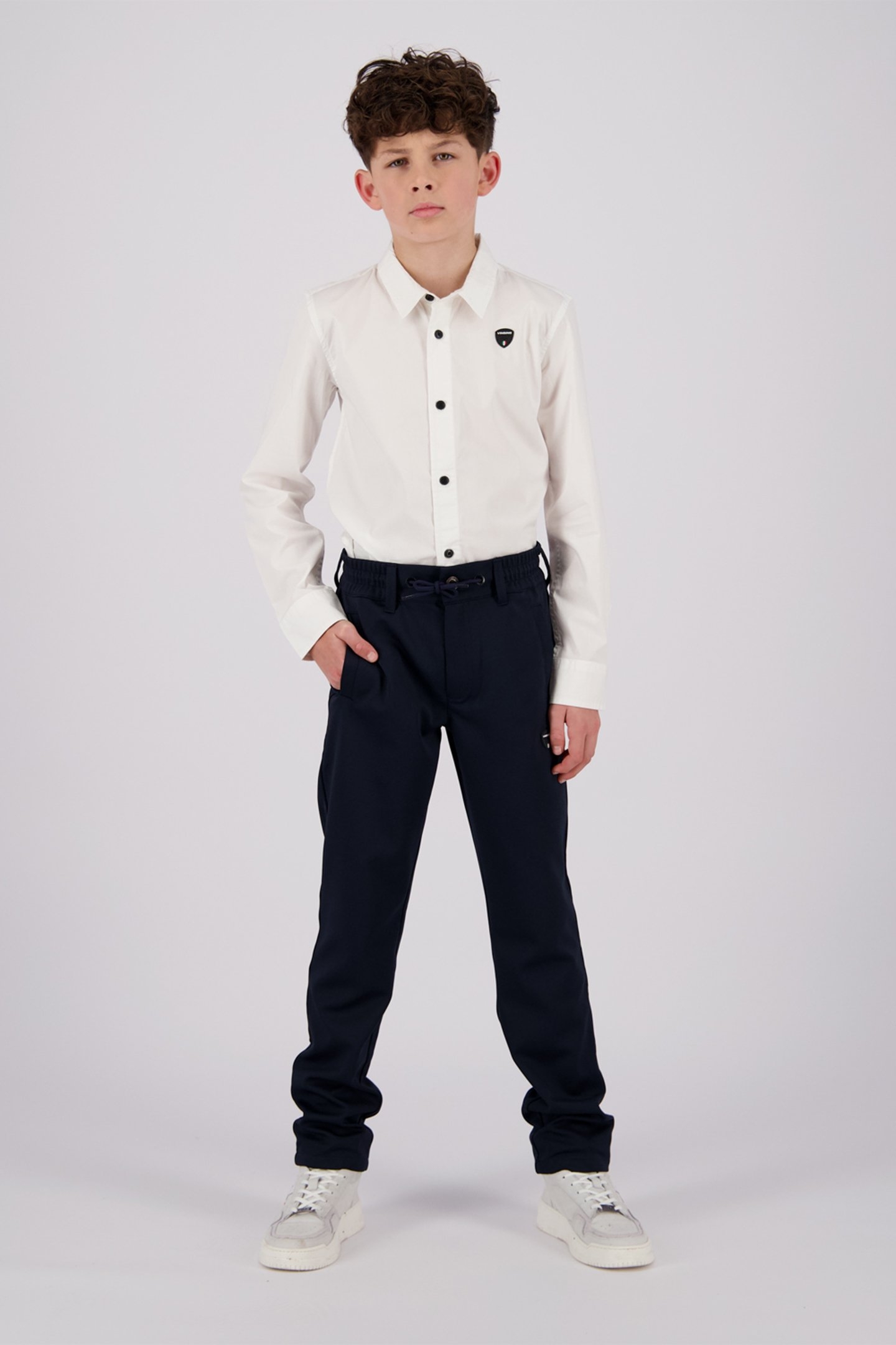 BOYS LIQO SHIRT REAL WHITE 1