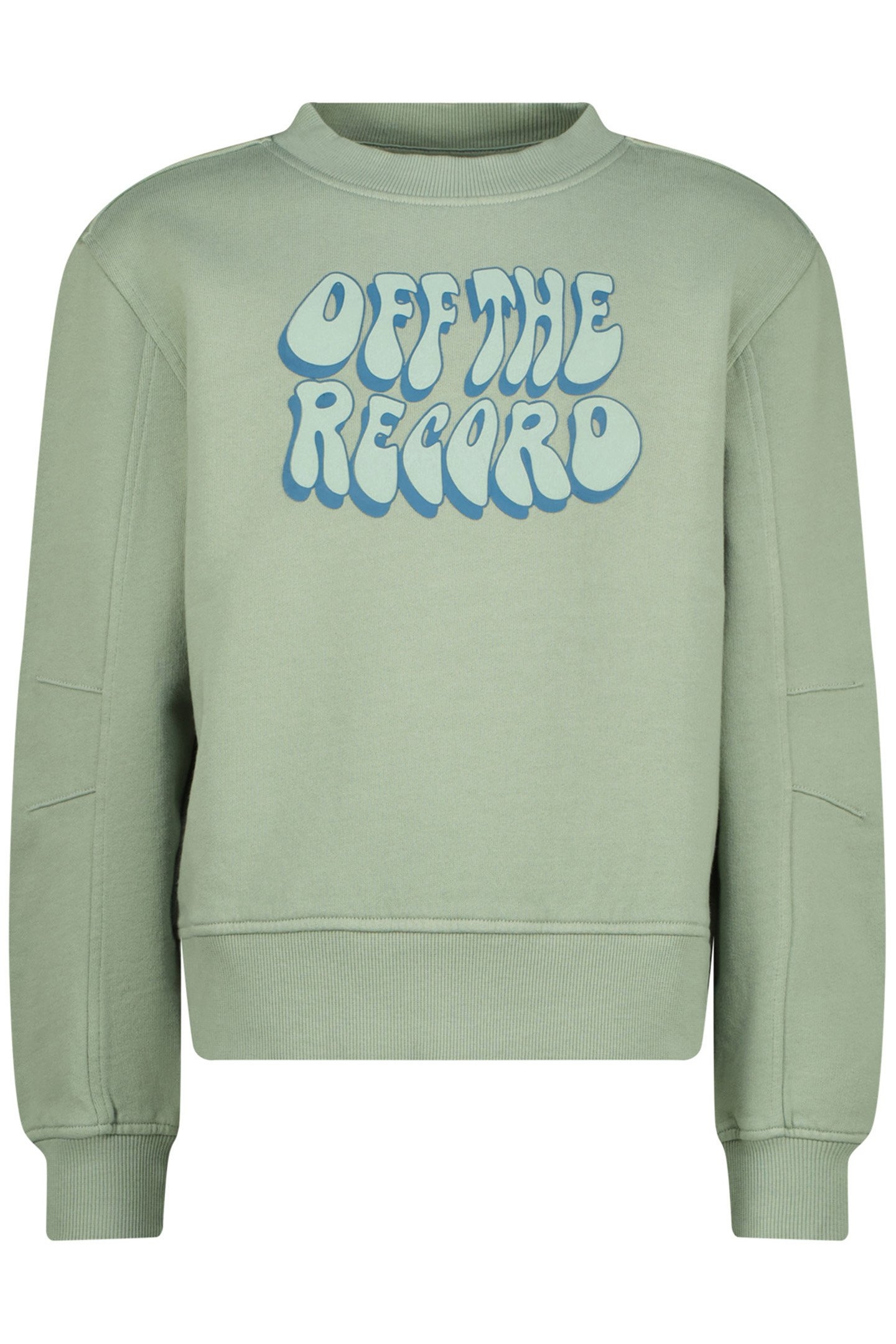 GIRLS NALITA SWEATER JADE GREEN 1