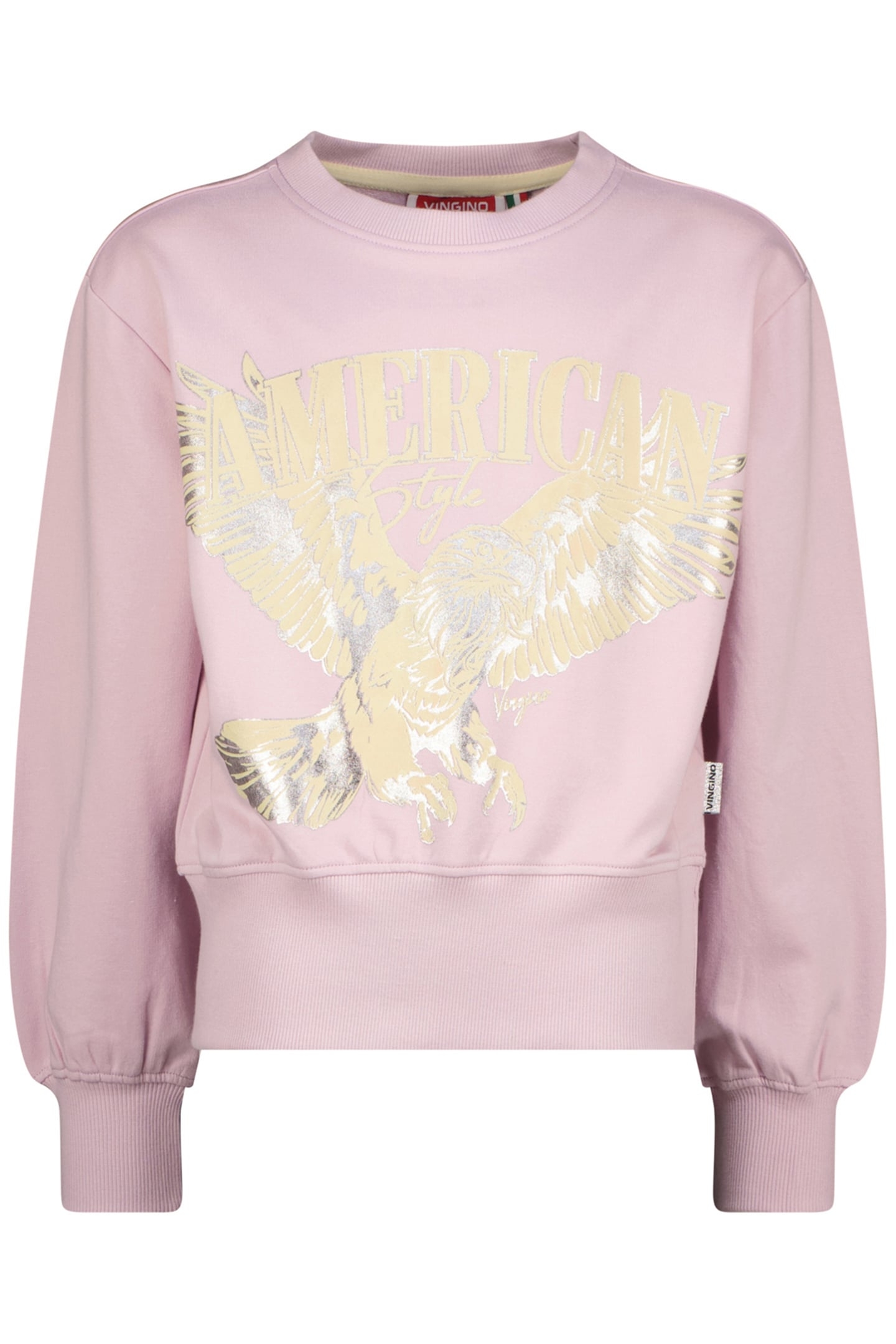 GIRLS NYDRA SWEATER GREY LILAC 3