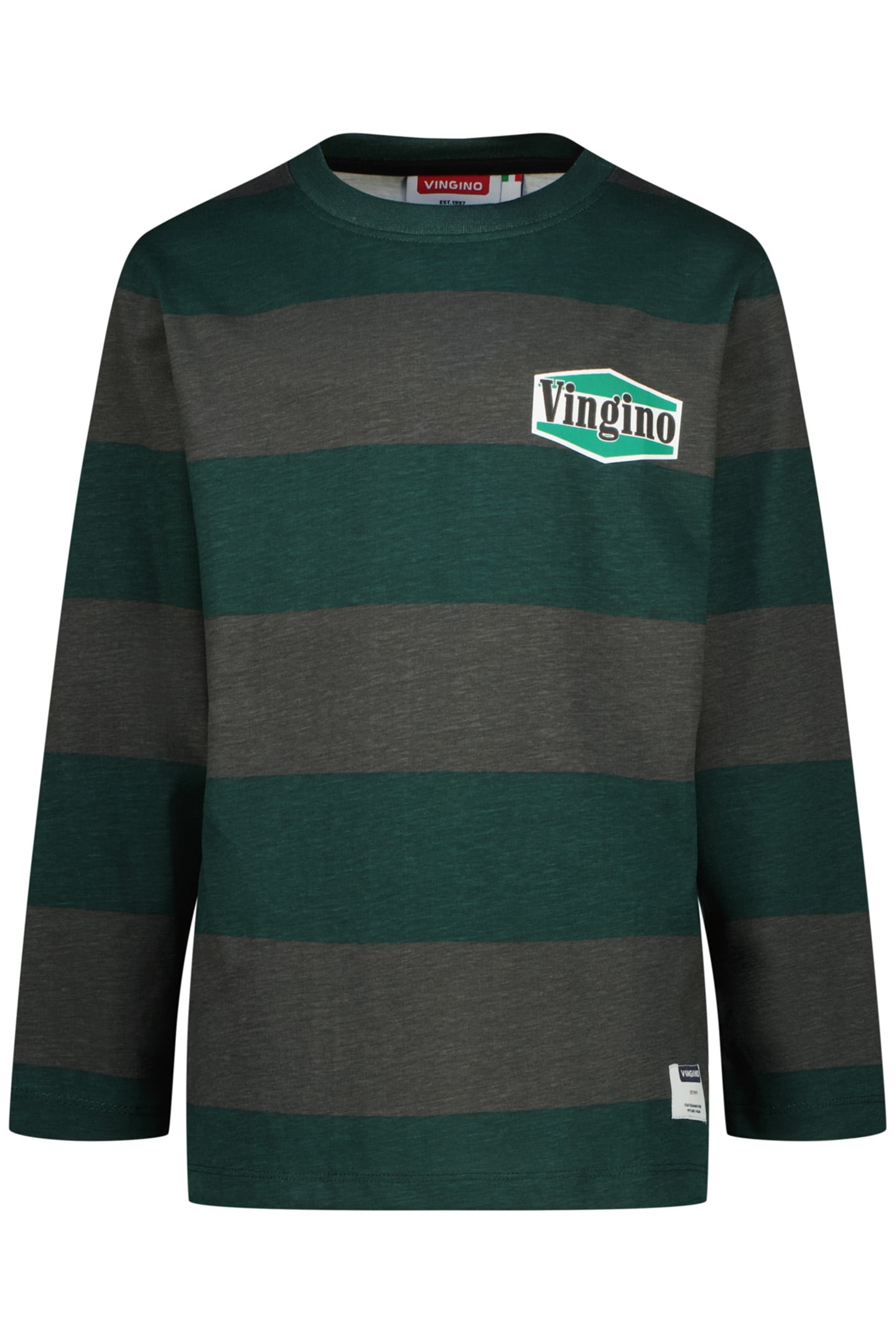 BOYS JITO T-SHIRT RACING GREEN 1