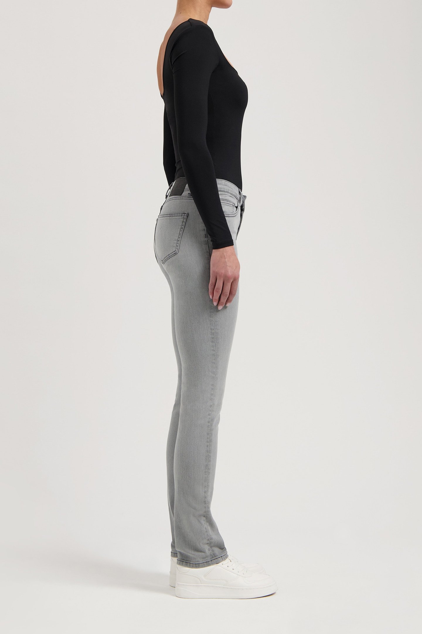 FAYE LOW SLIM LIGHT GREY 5