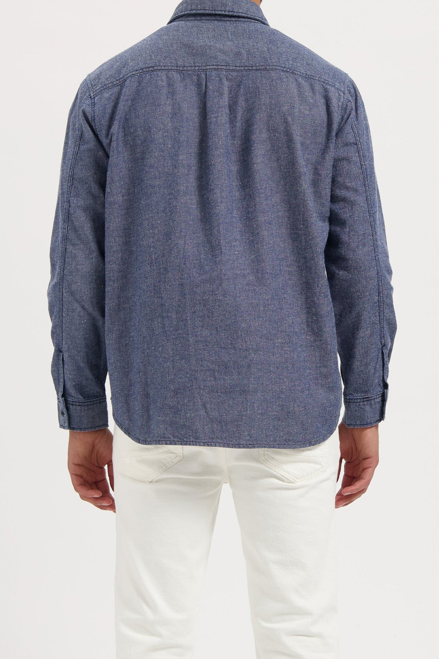 CHRIS DENIM SHIRT MEDIUM STONE 2