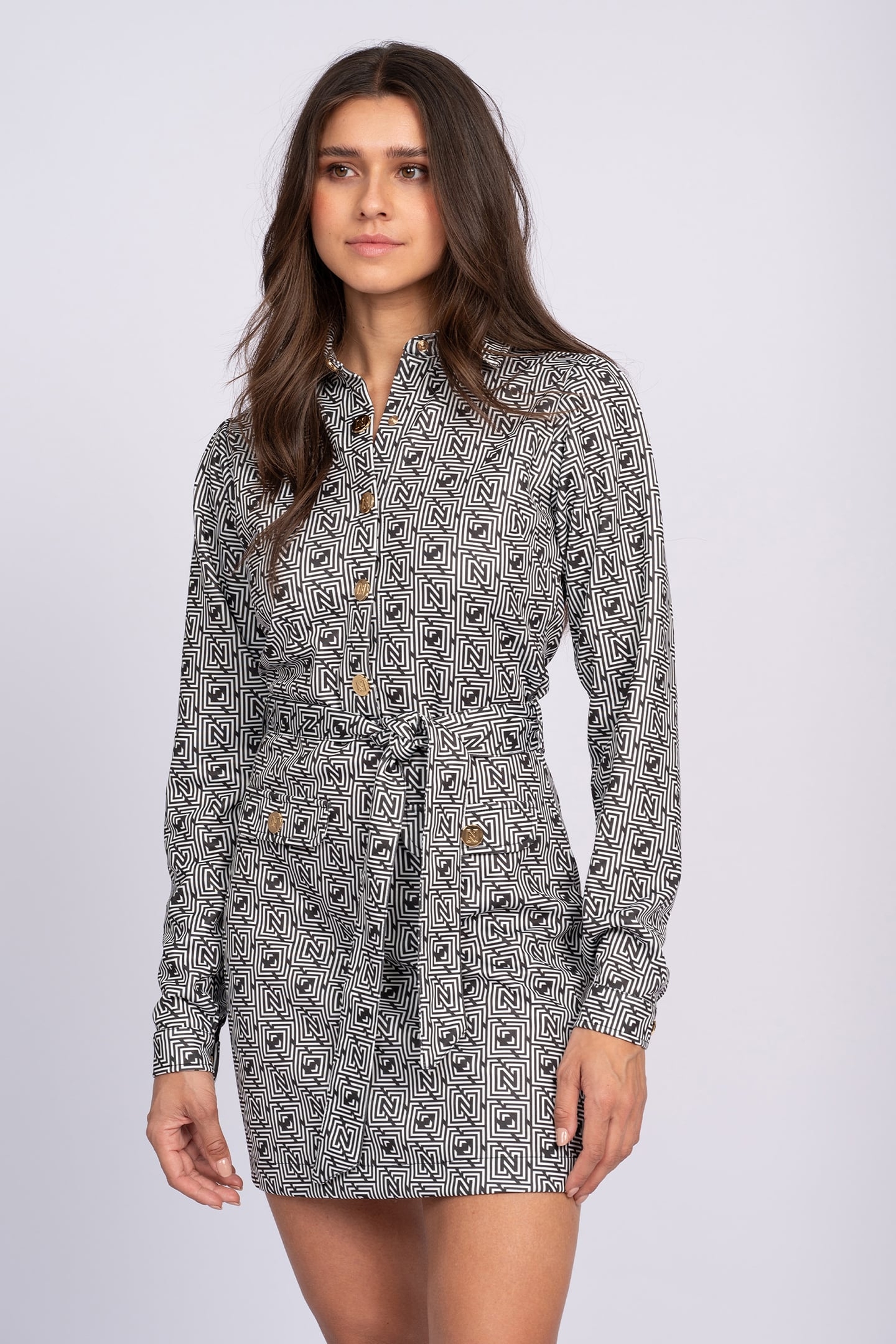 HUESCA DRESS BLACK 1