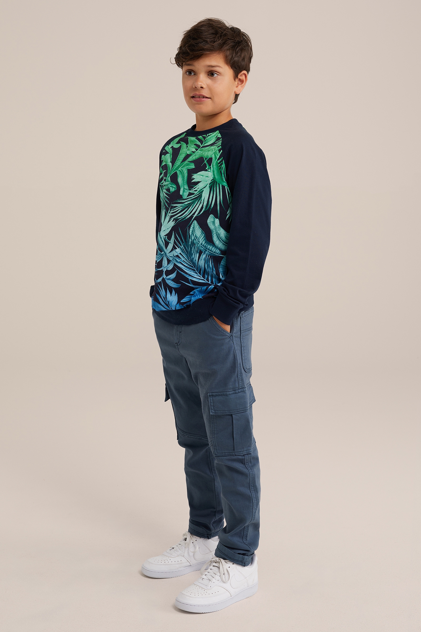 CARGO PANTS PETROL 2