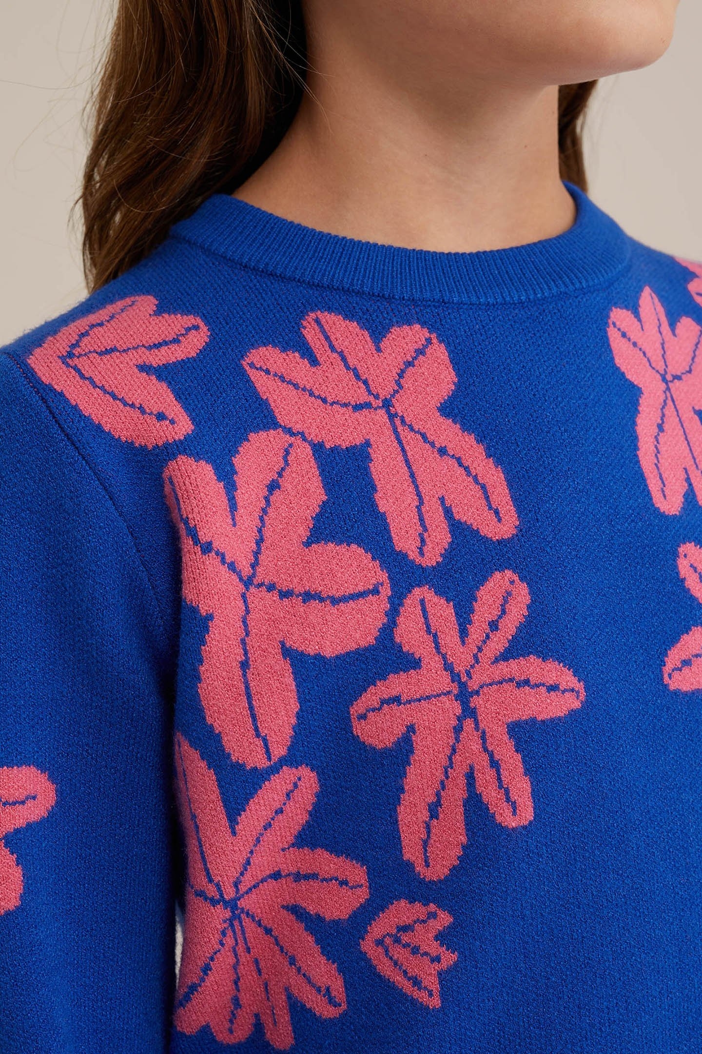 GEBREIDE TRUI COBALT BLUE 5