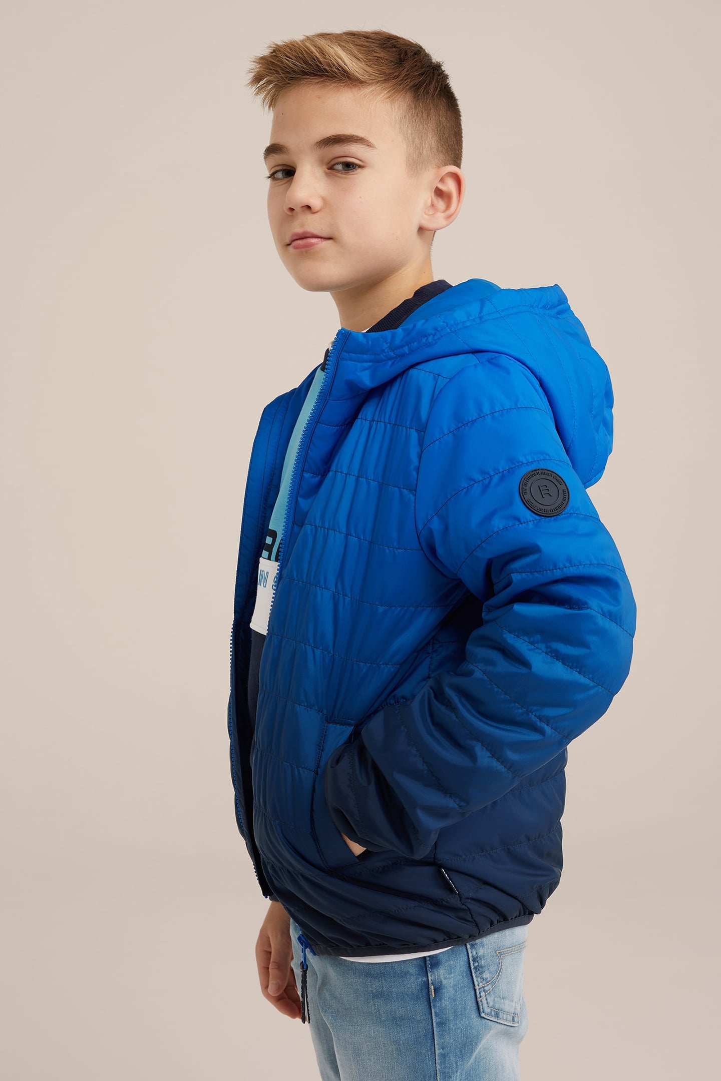 JACKET NORMAL LENGTH DARK BLUE 4