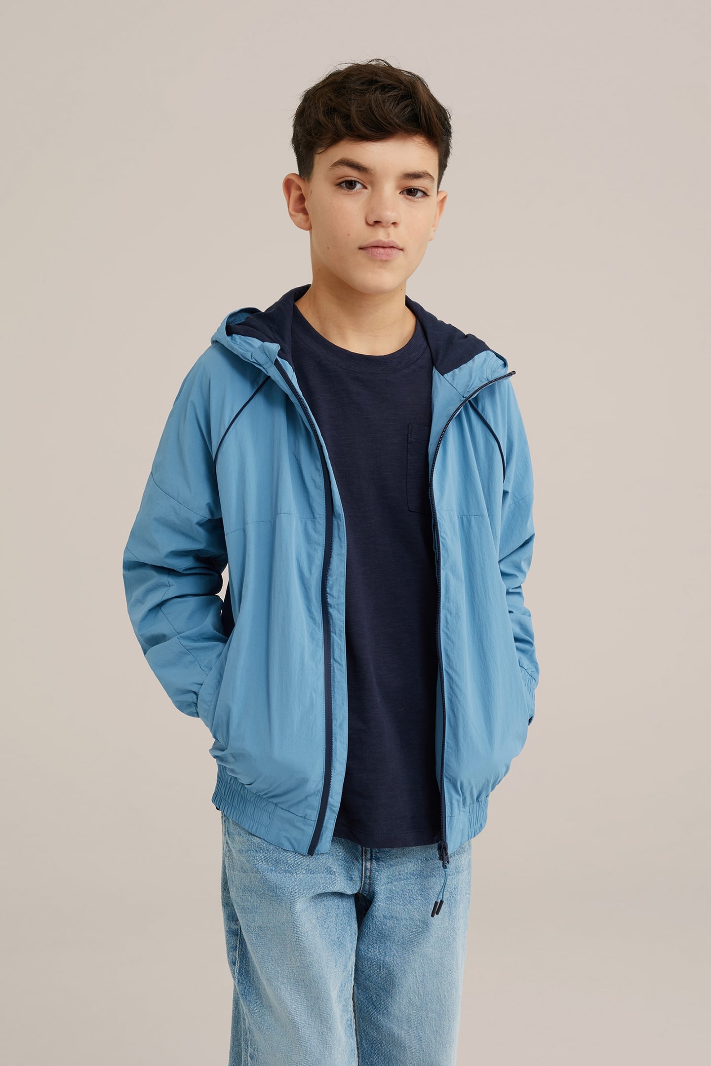 JACKET NORMAL LENGTH LIGHT BLUE 1