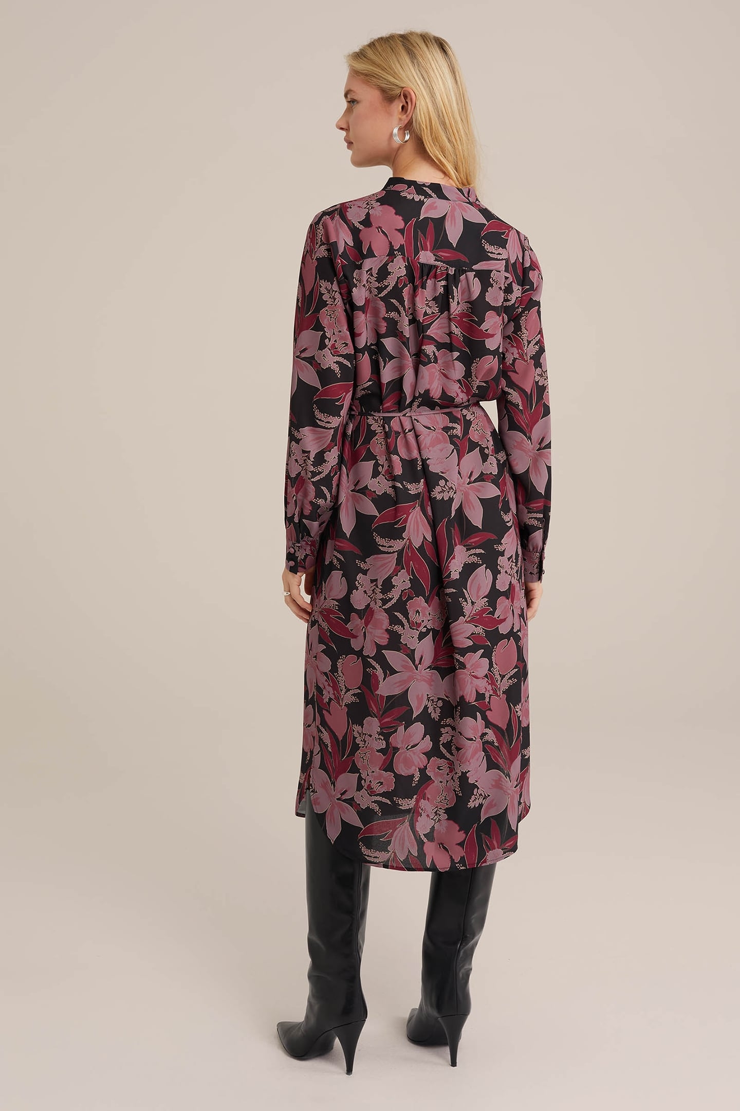 DRESS MID LENGTH MULTI-COLOURED 2