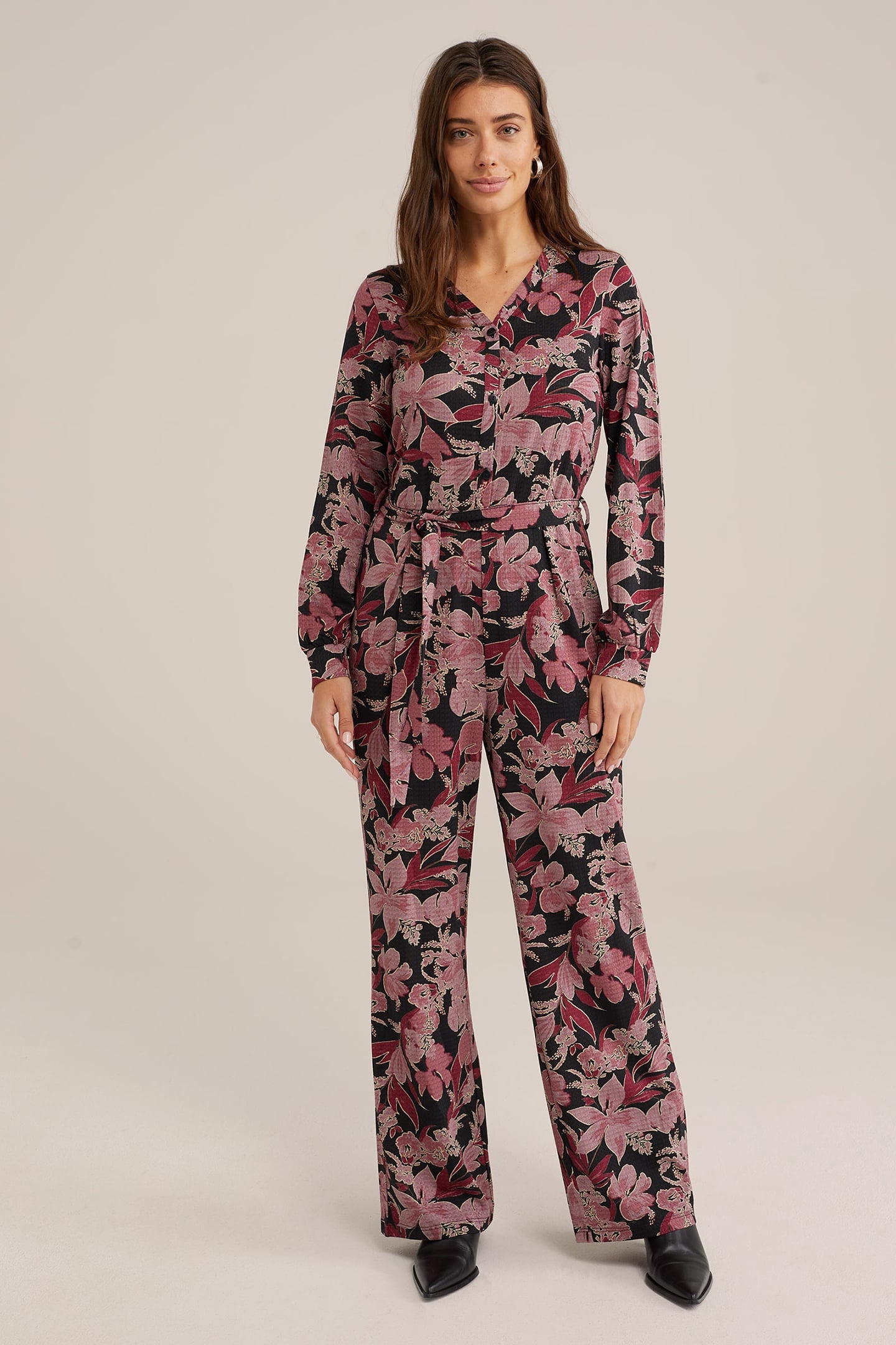 JUMPSUIT AUBERGINE 1