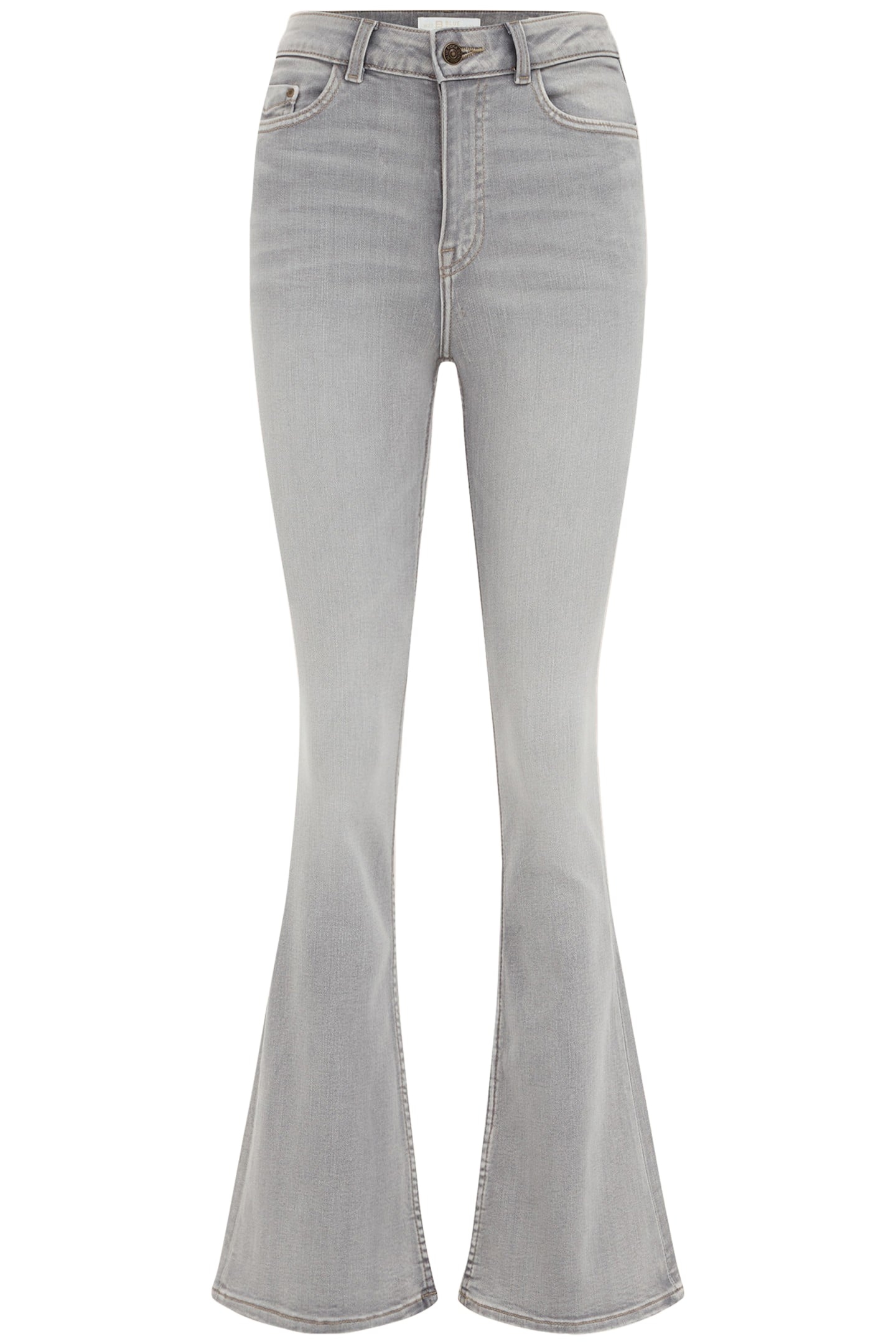 5-POCKET HIGH WAIST LIGHT GREY 4