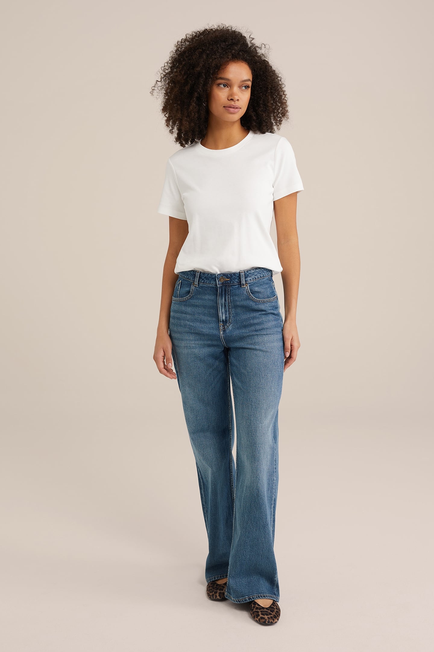 5-POCKET HIGH WAIST DARK BLUE 3