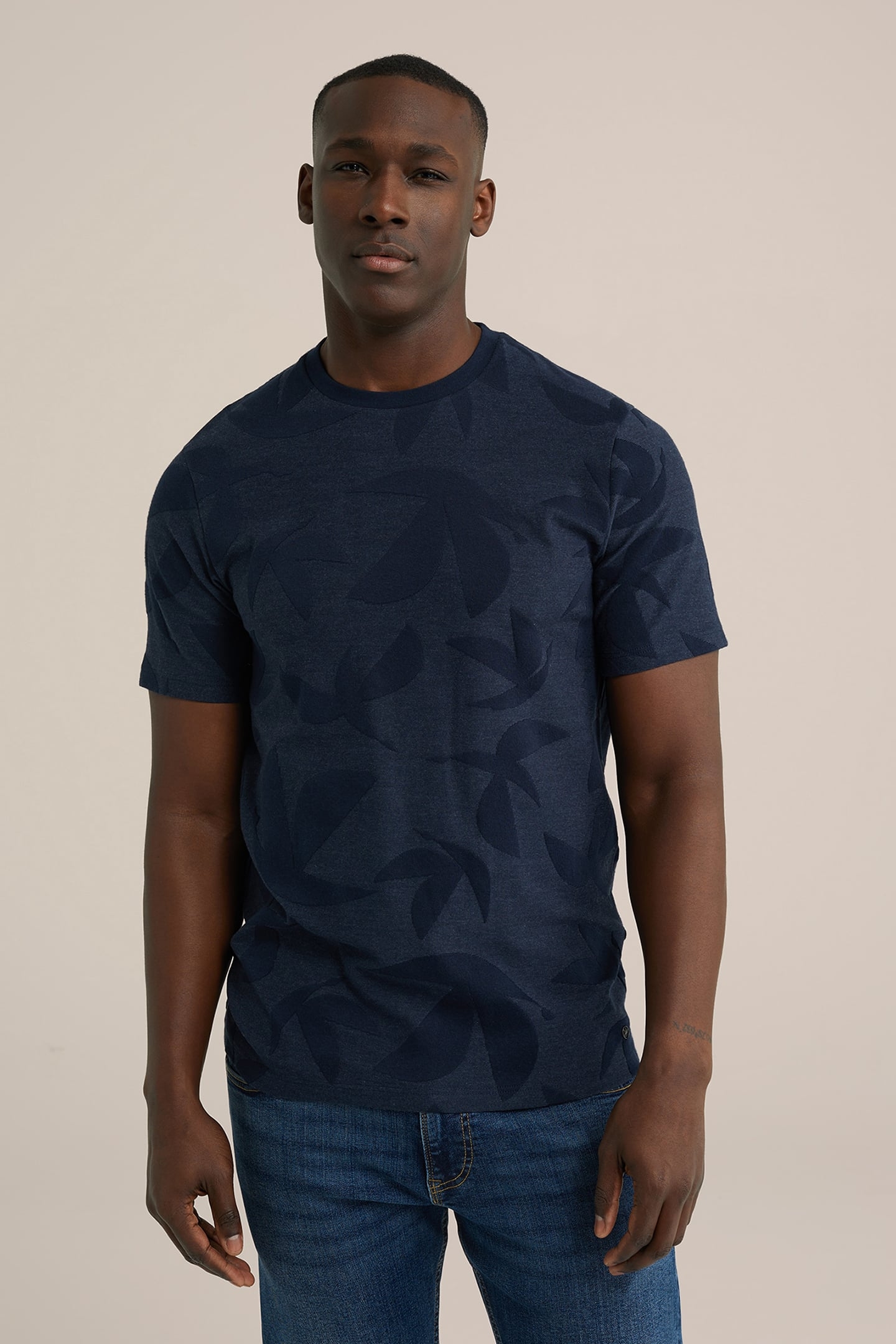 T-SHIRT DARK BLUE 1