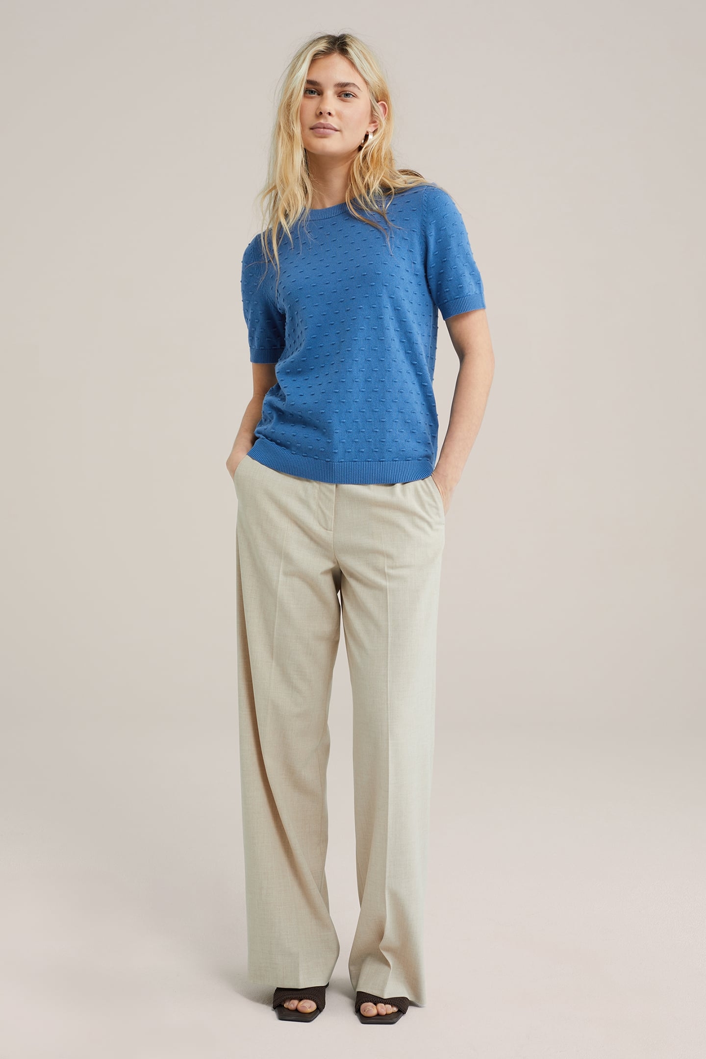 KNITTED PULLOVER COBALT BLUE 3