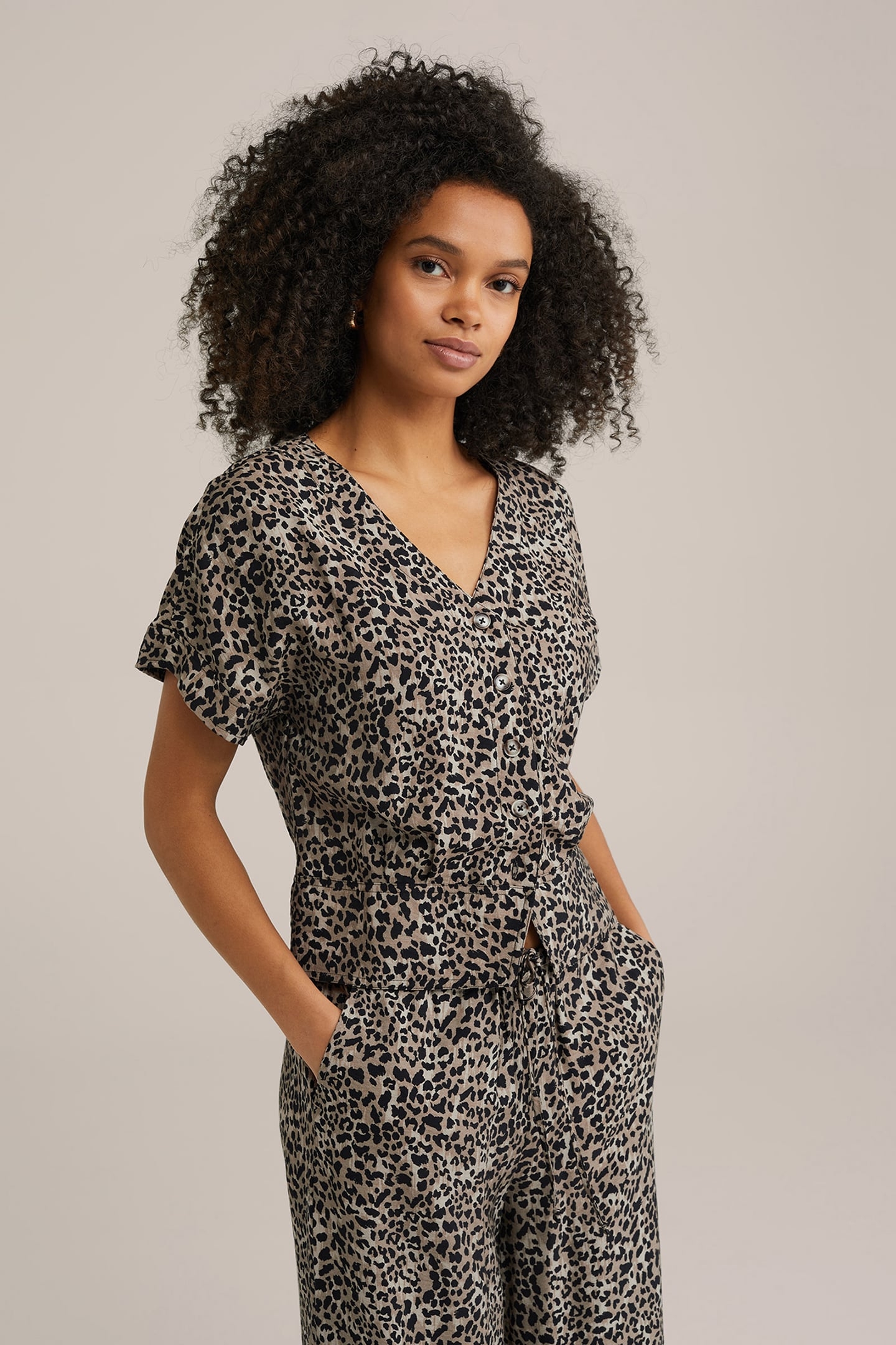 BLOUSE LIGHT BROWN 1