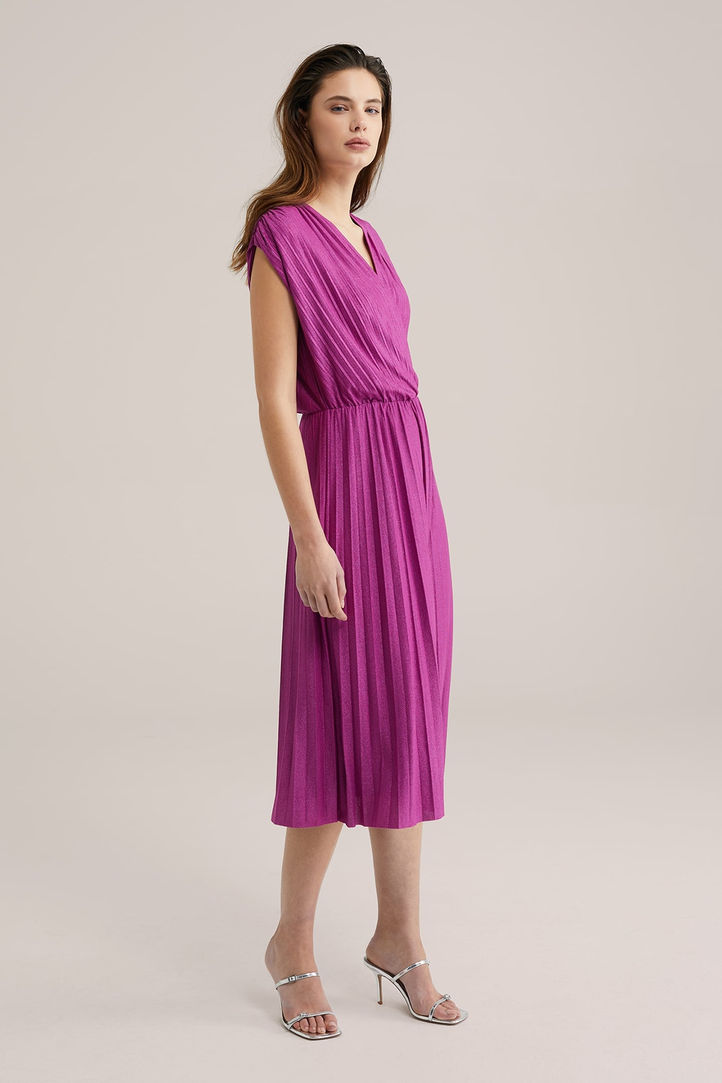 DRESS MID LENGTH PURPLE 3