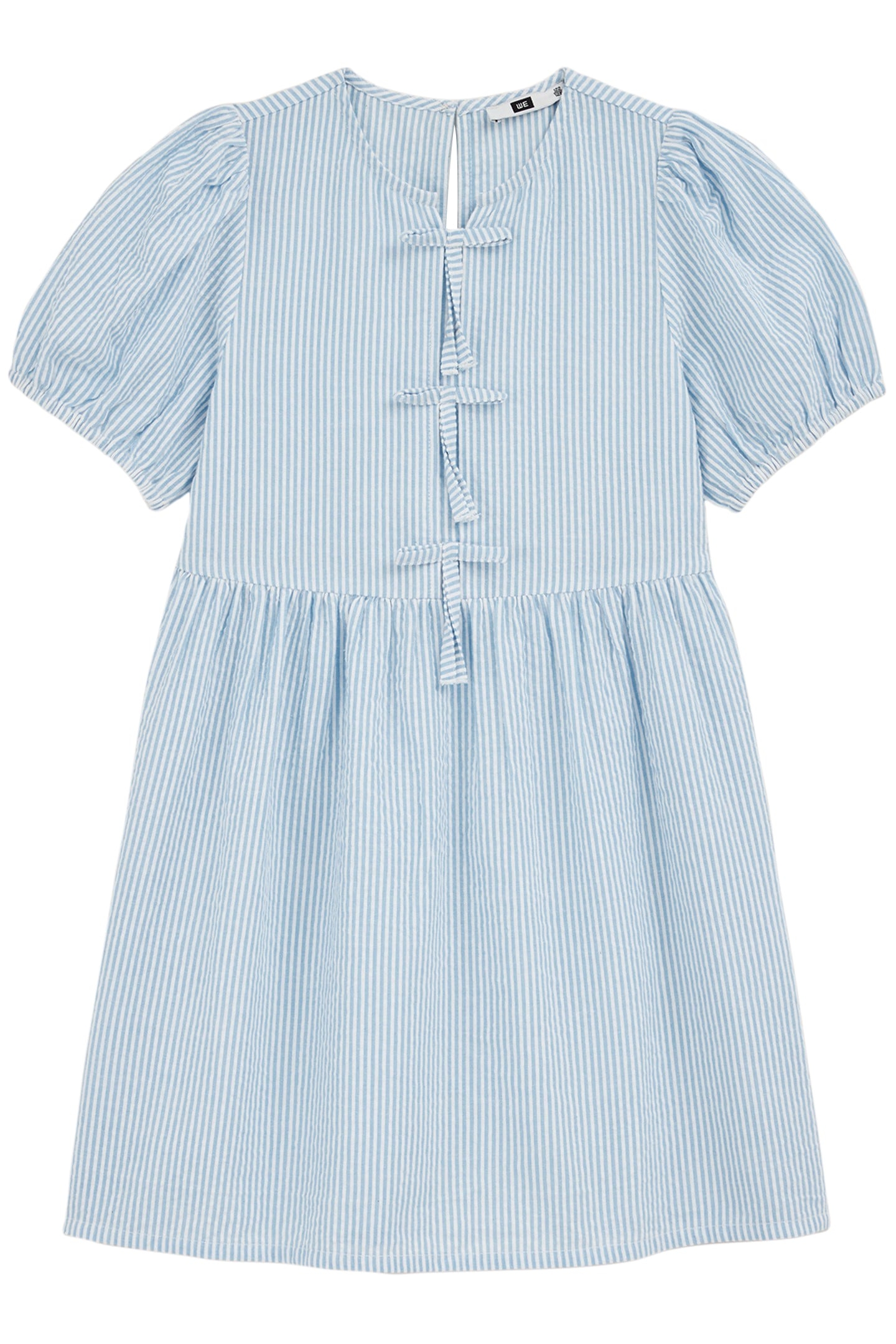 DRESS MID LENGTH LIGHT BLUE 3
