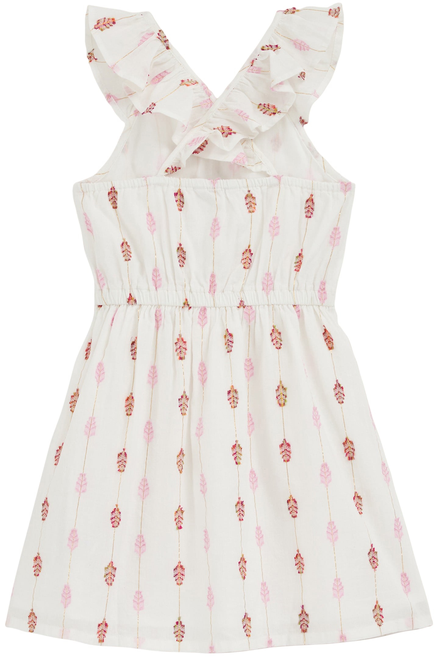 DRESS MID LENGTH WHITE 4