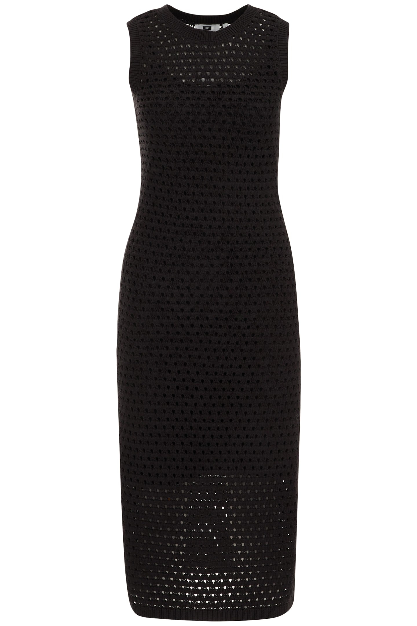 DRESS MID LENGTH BLACK 4