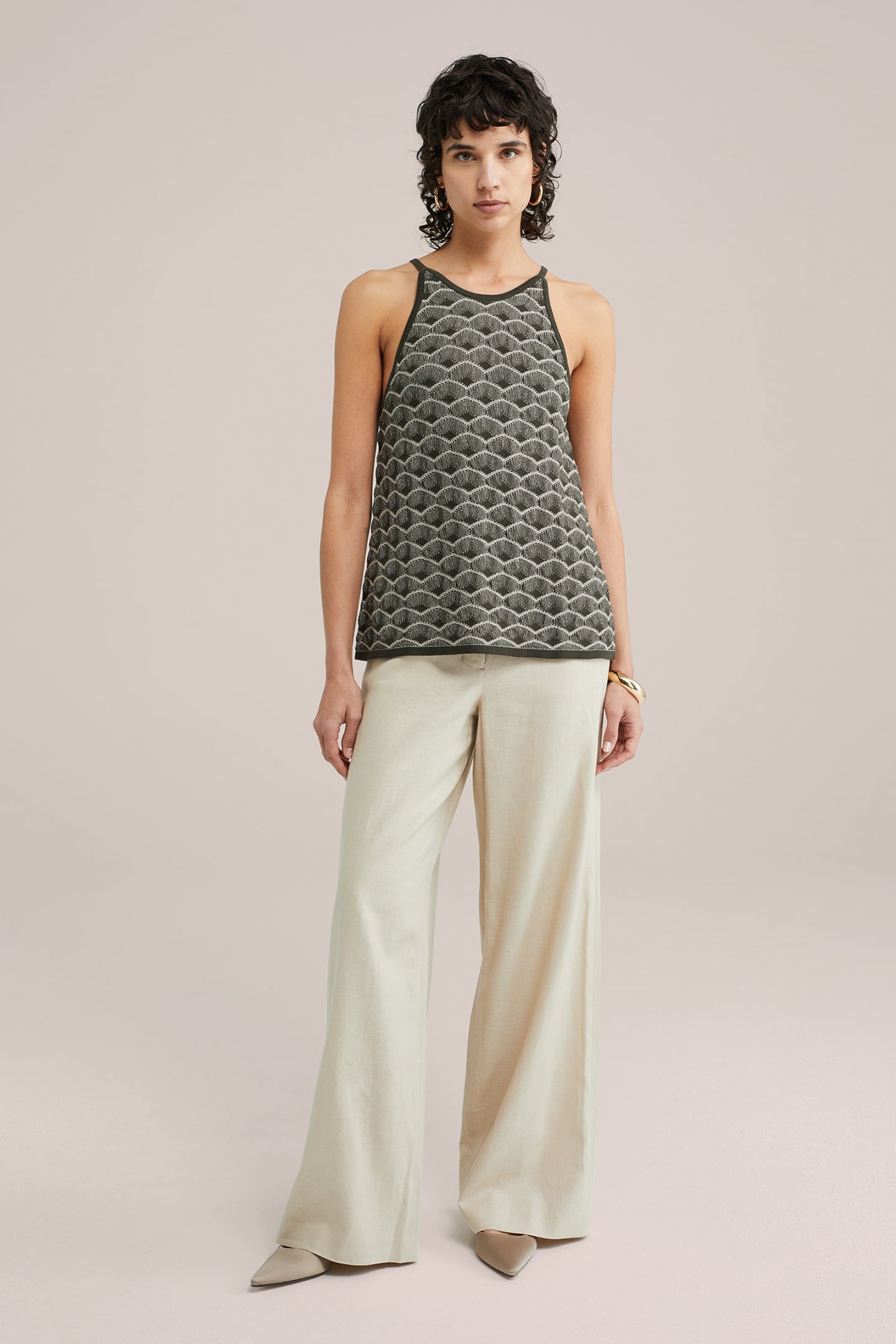 KNITTED PULLOVER DARK GREEN 3