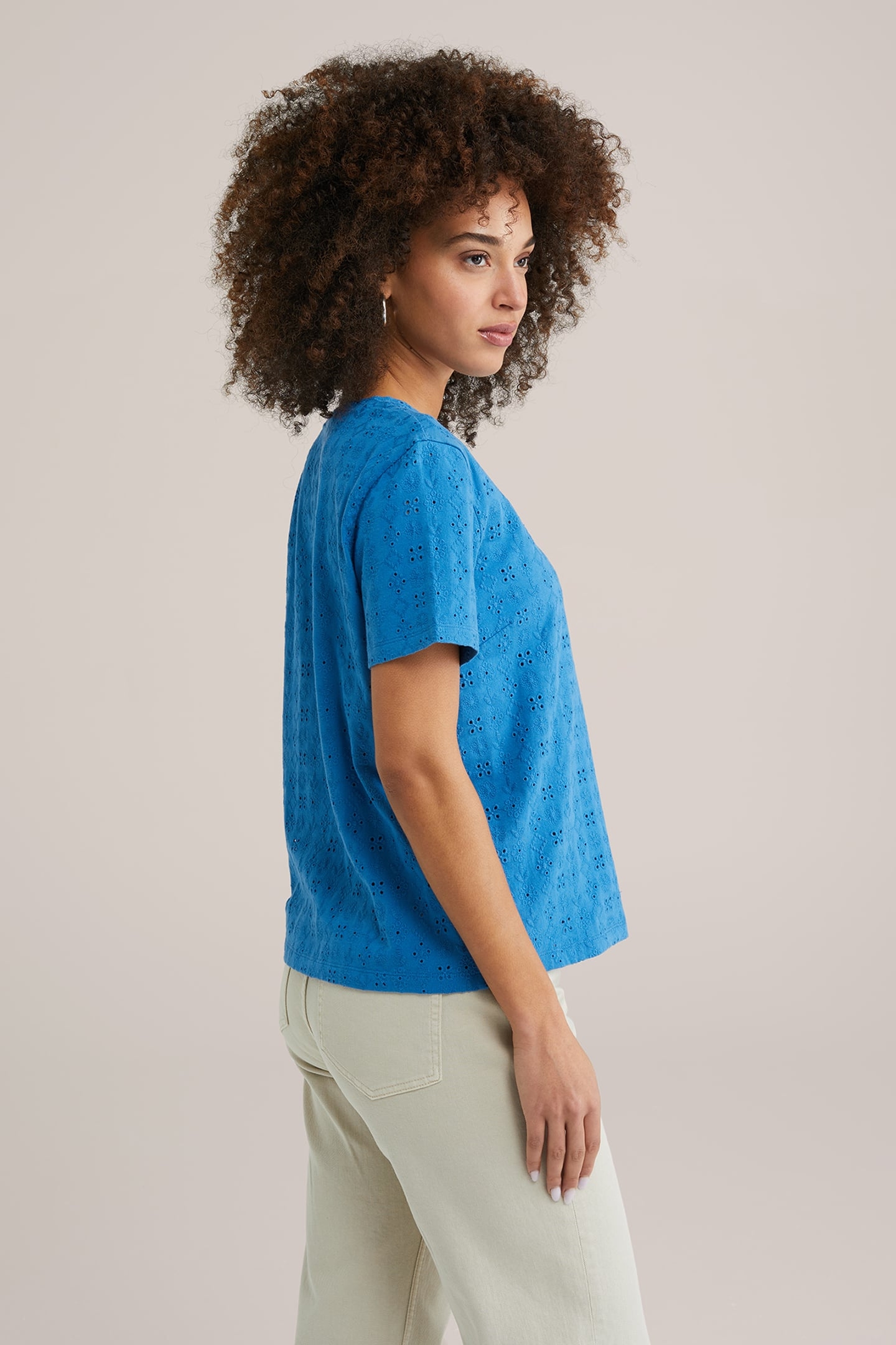 T-SHIRT COBALT BLUE 2