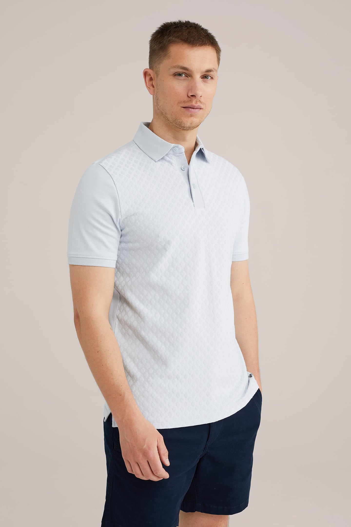 POLO GREYISH BLUE 1