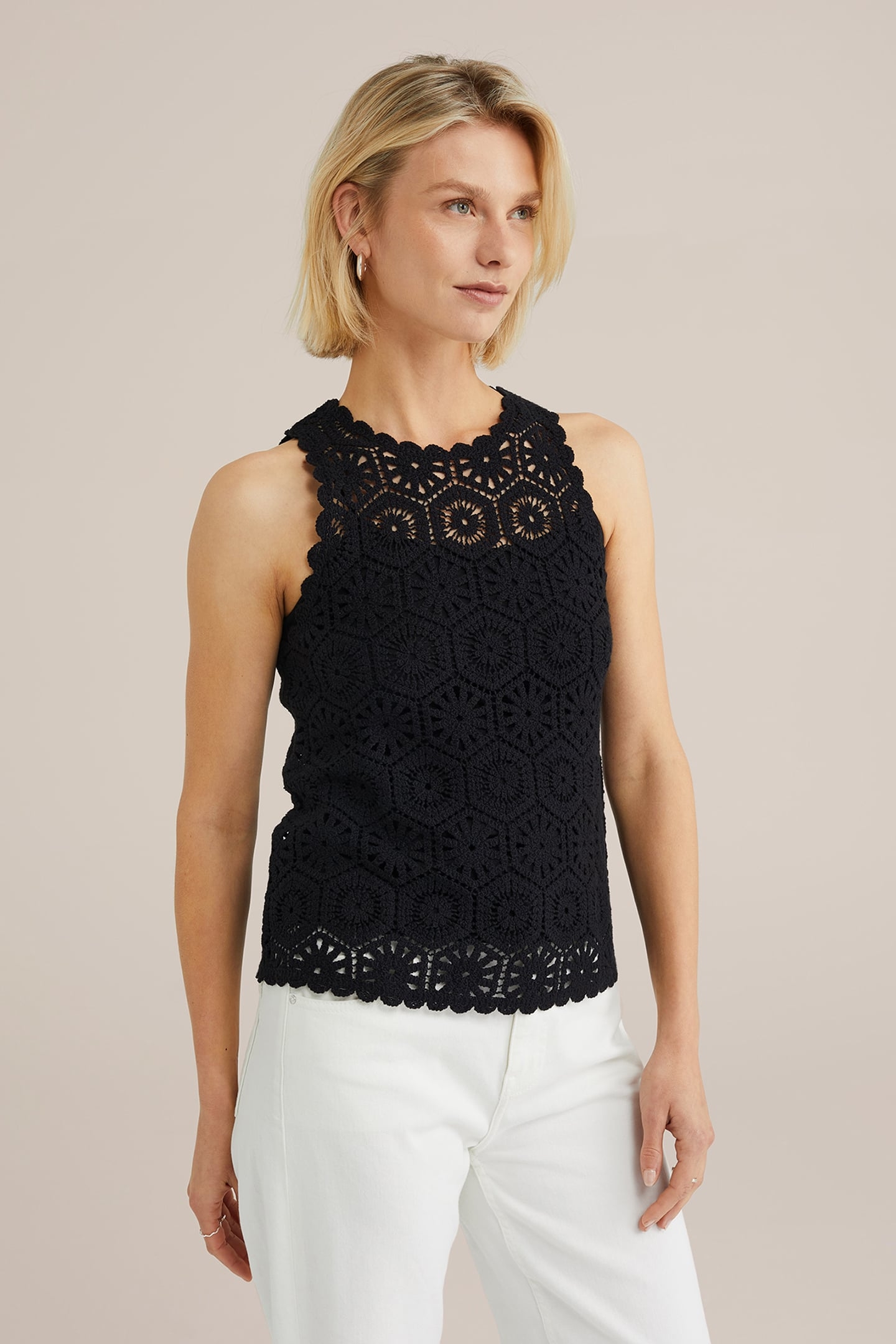 KNITTED PULLOVER BLACK 1