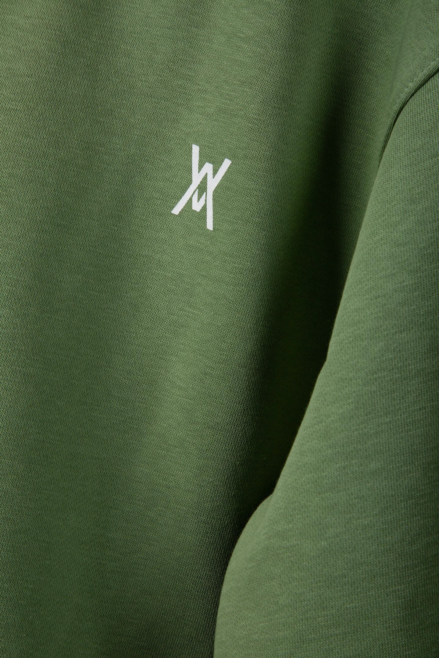 ZAVI CREWNECK GREEN 5