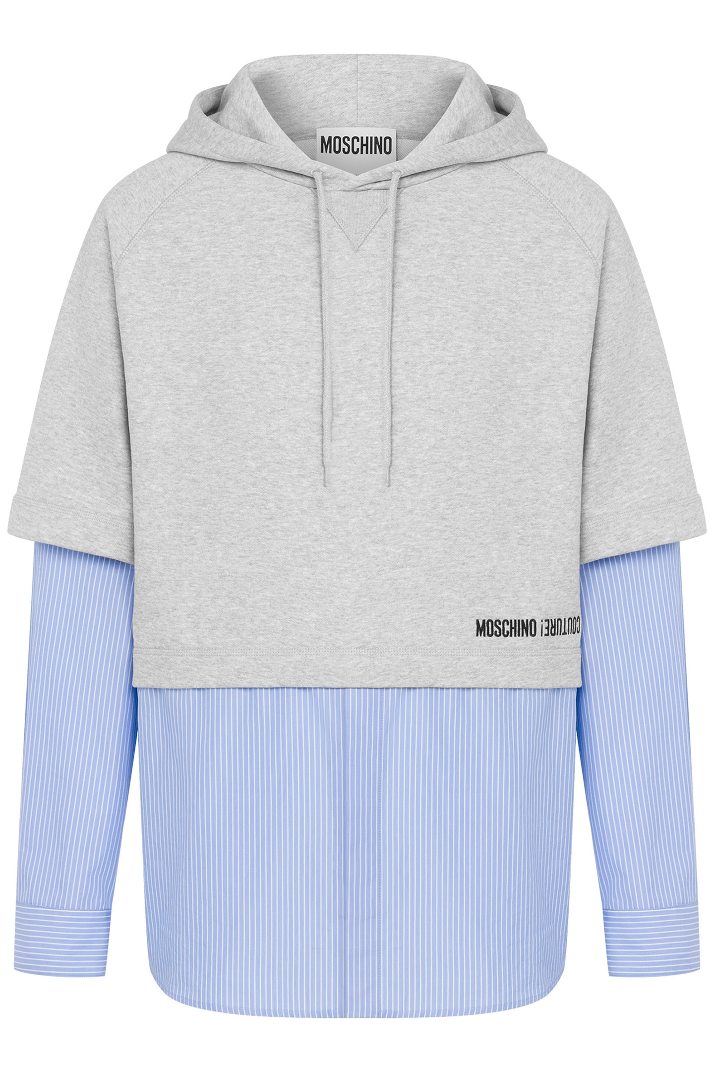 UPSIDE DOWN LOGO SWEATSHIRT GREY 3