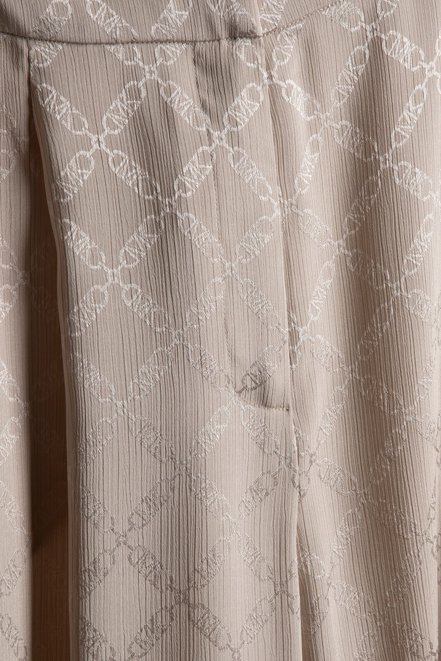 LOGO WIDE LEG PANTS DUNE 3