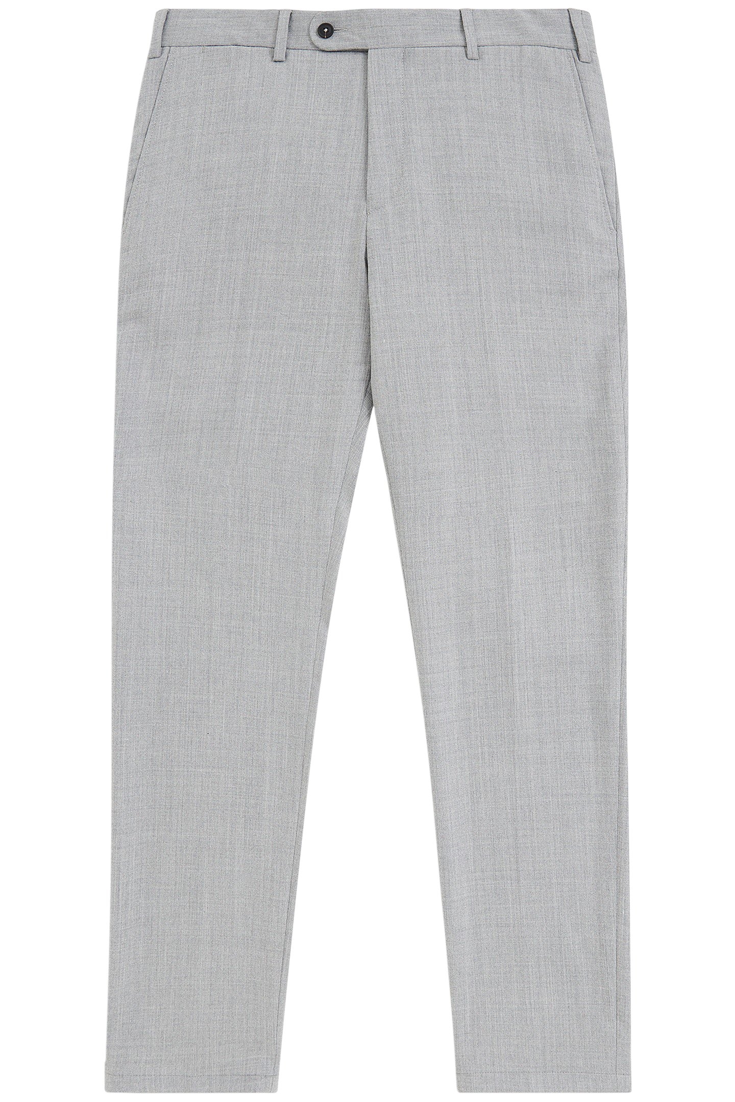 TORONTO WASHABLE FLANNEL WOOL-STRETCH LIGHT GREY 2