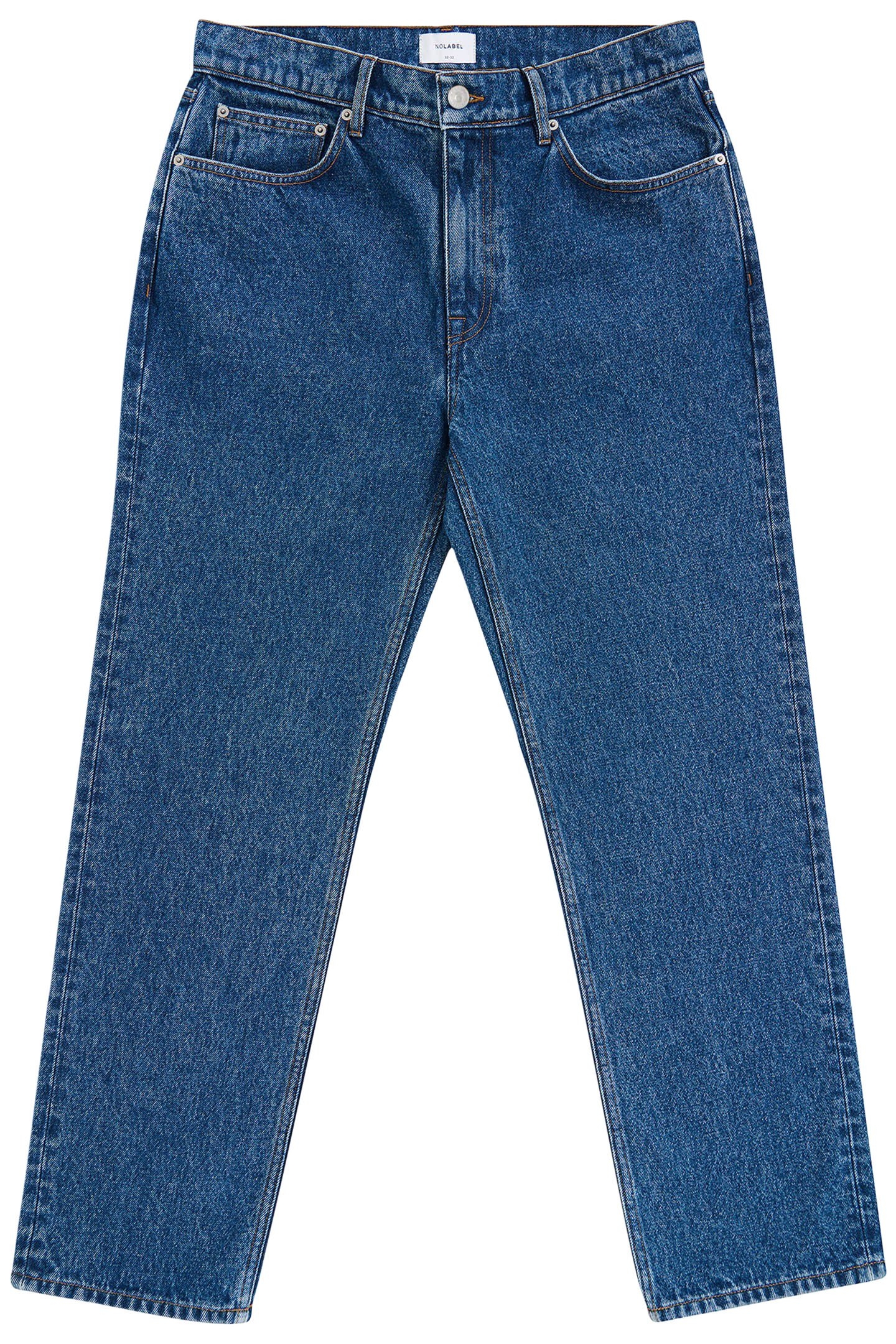 CARLIN DENIM COTTON MID BLUE 2