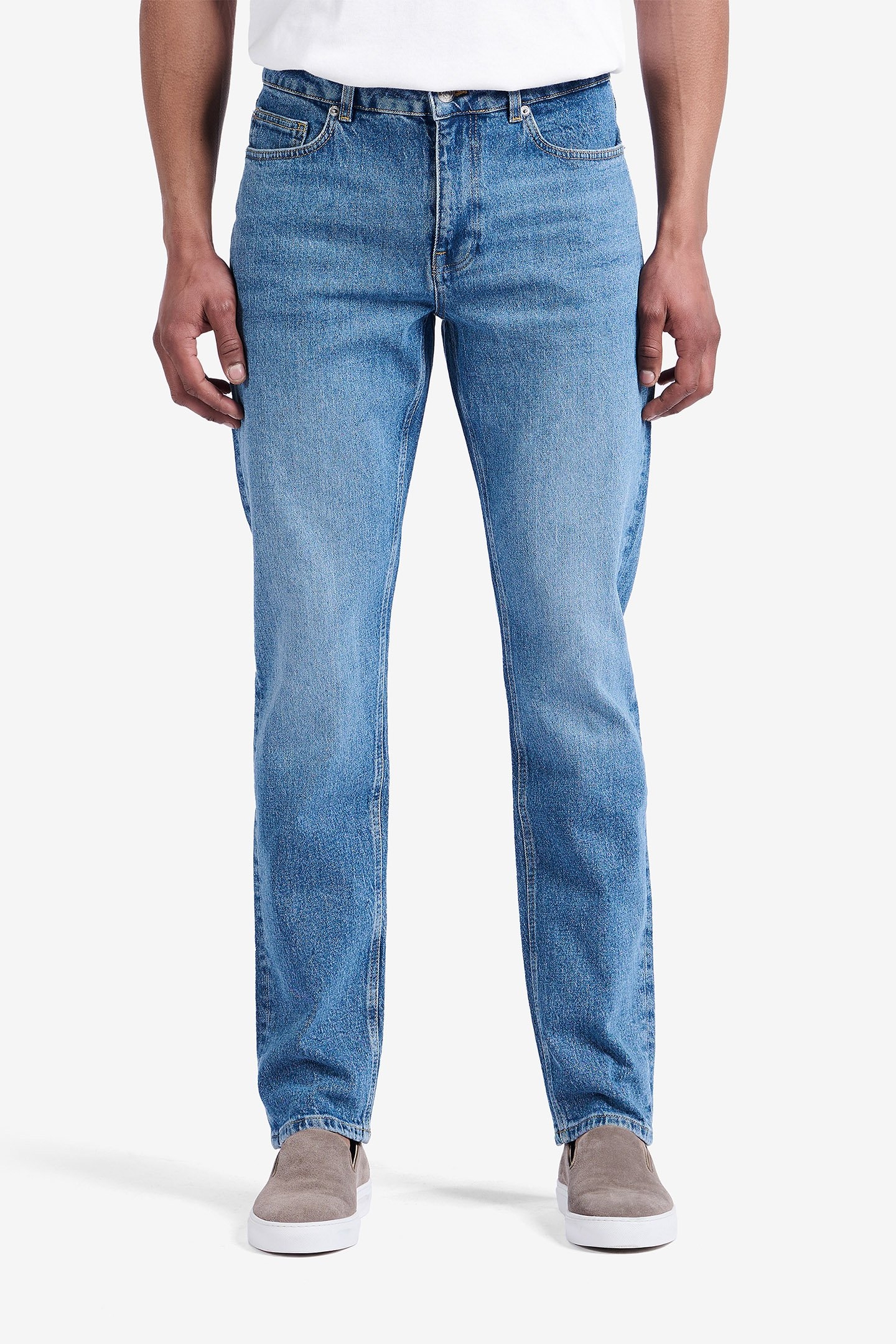 YUMA DENIM COTTON MID BLUE 1