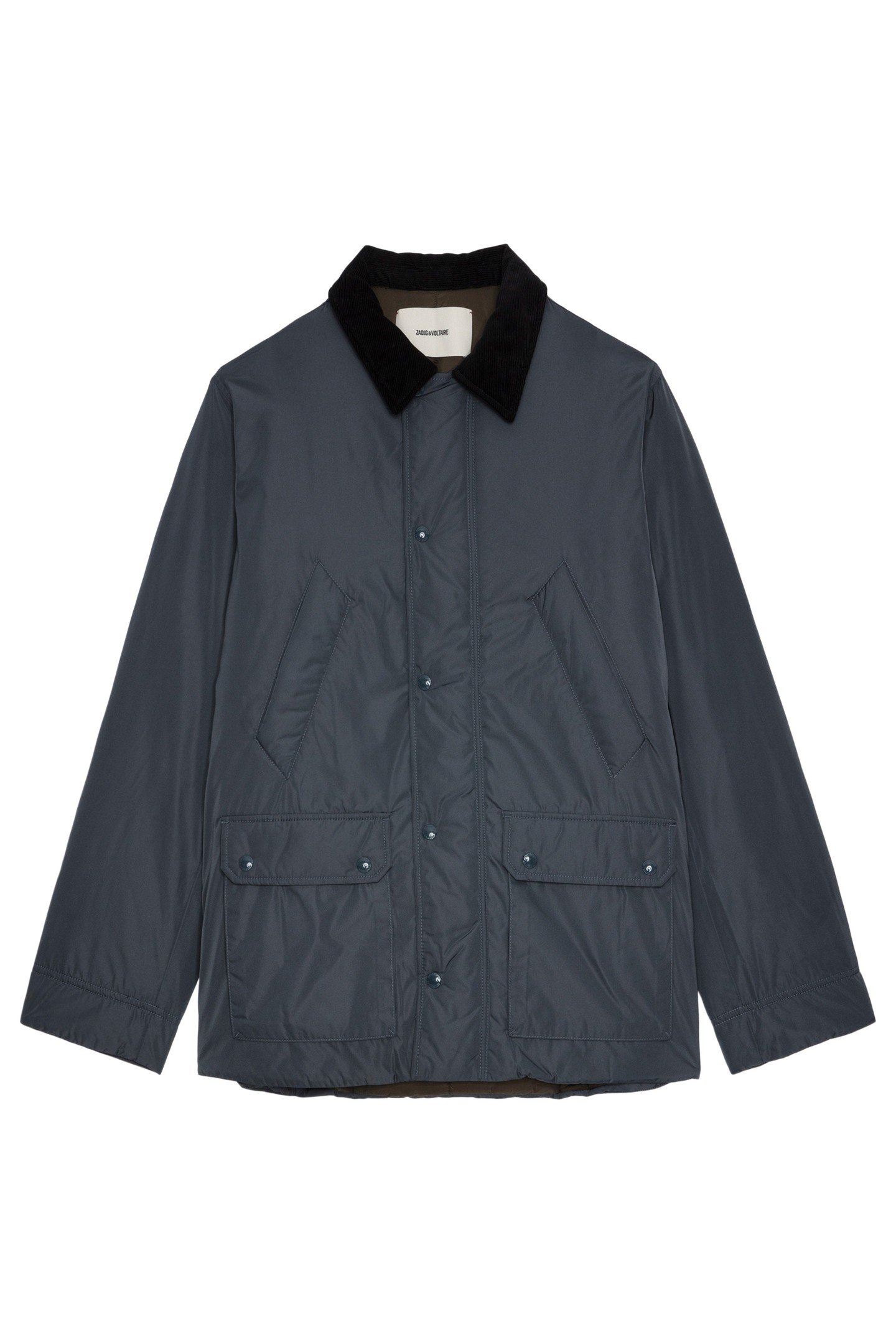 BERTIE NYLON TWILL PADDED JACKET ANTHRACITE 5