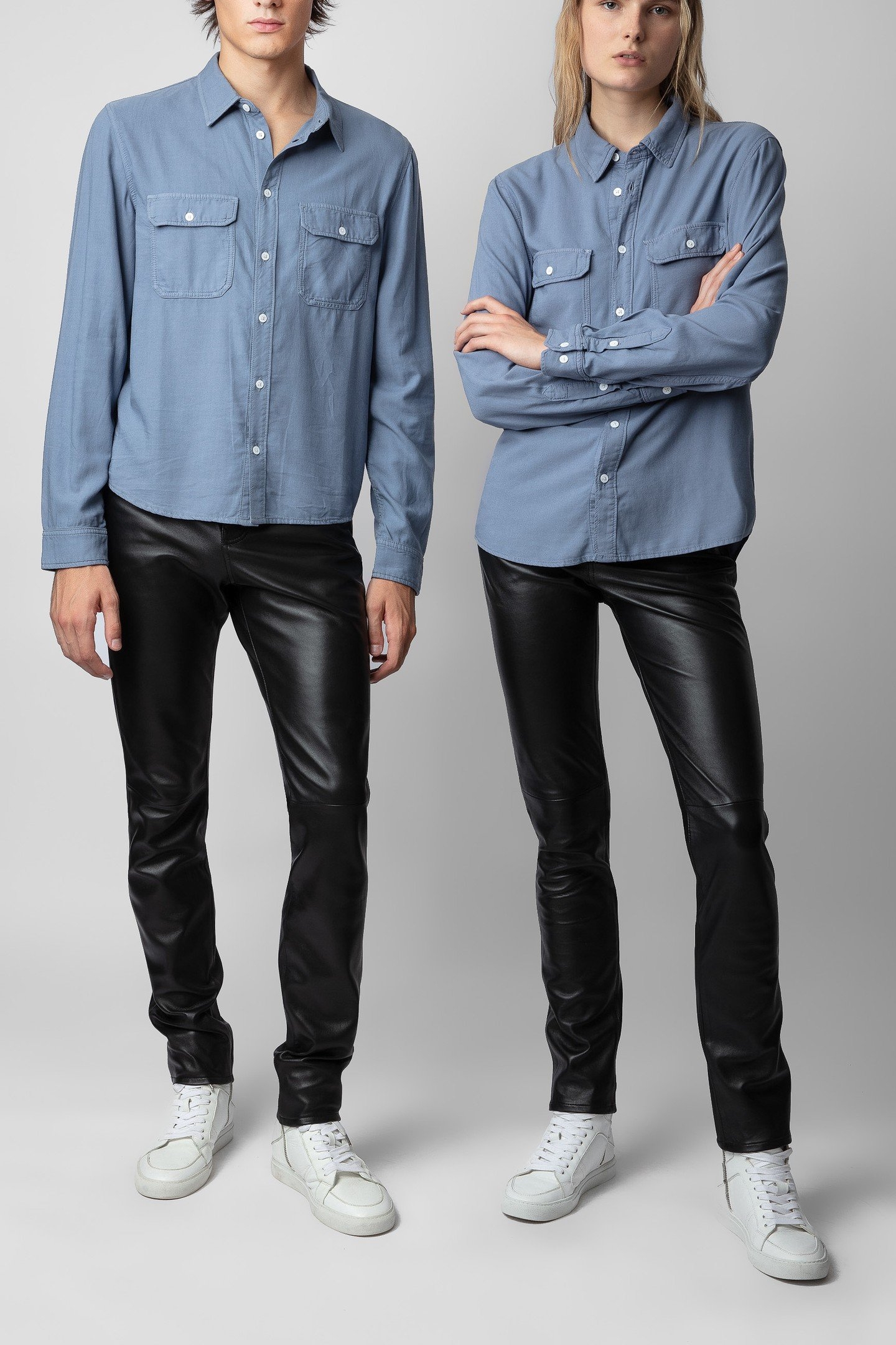 UNISEX STAN COTTON VISCOSE SHIRT HORIZON 5