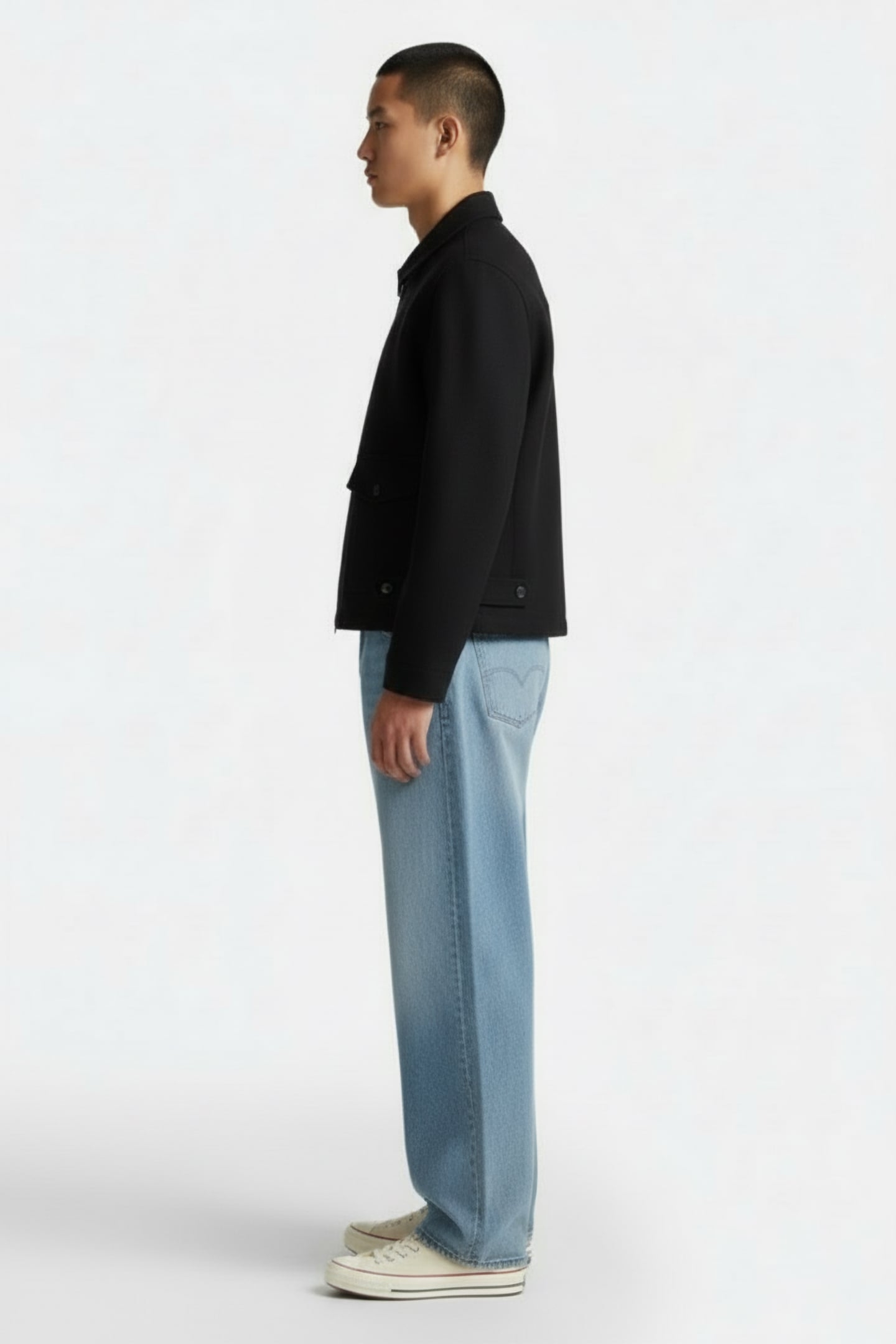 COMME DES GARÇONS HOMME – MEN'S JACKET BLACK 3