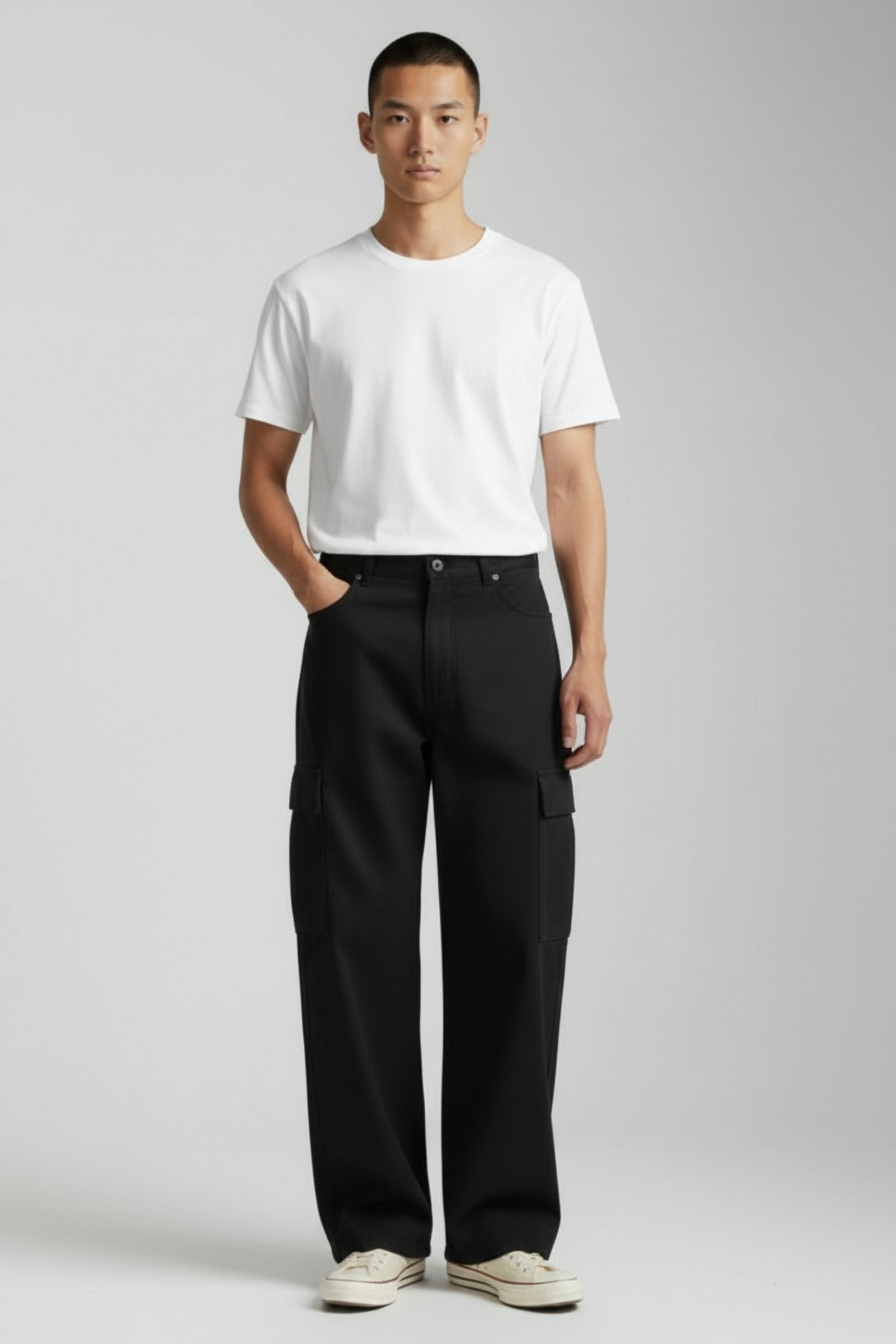 COMME DES GARÇONS HOMME – MEN'S PANTS BLACK 1